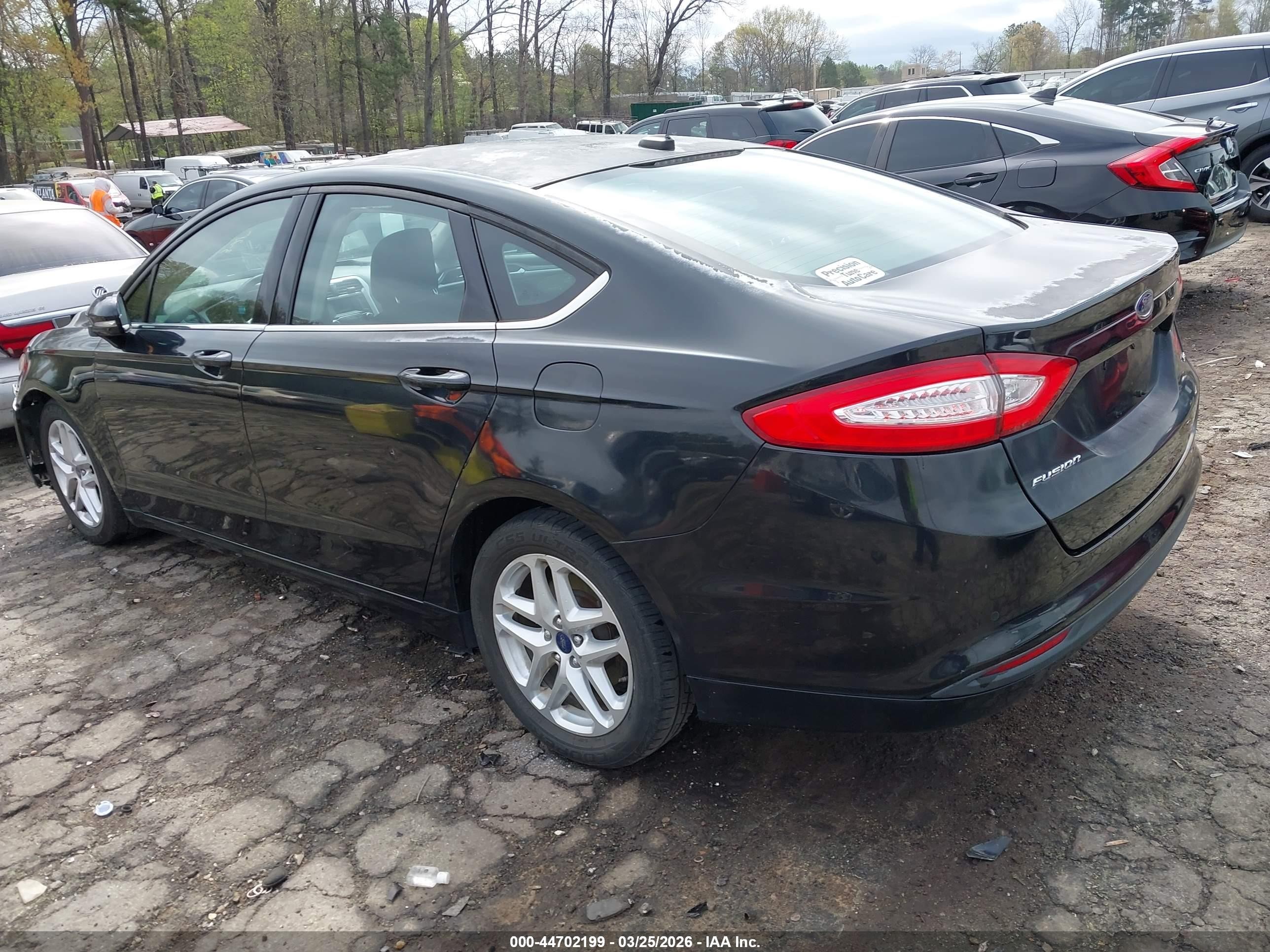 2014 Ford Fusion Se Black vin: 1FA6P0H7XE5376552