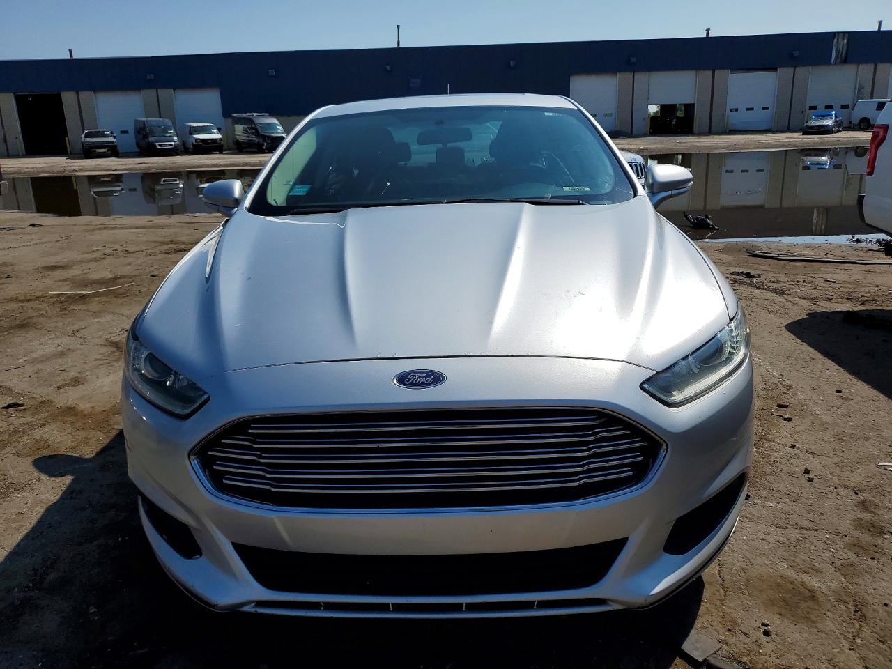 2014 Ford Fusion Se Silver vin: 1FA6P0H7XE5392265
