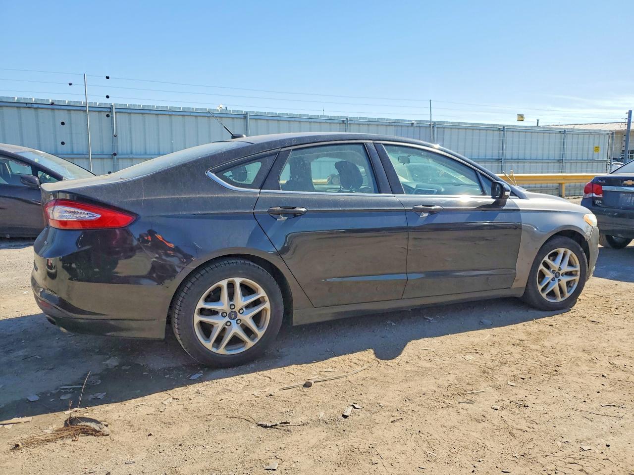 2014 Ford Fusion Black vin: 1FA6P0H7XE5401949