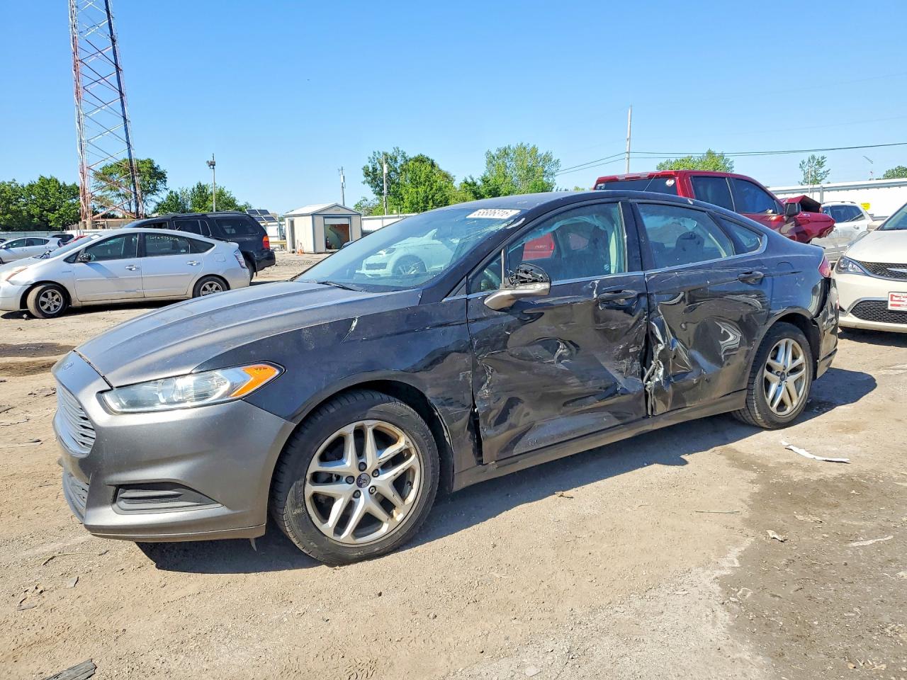 2014 Ford Fusion Black vin: 1FA6P0H7XE5401949