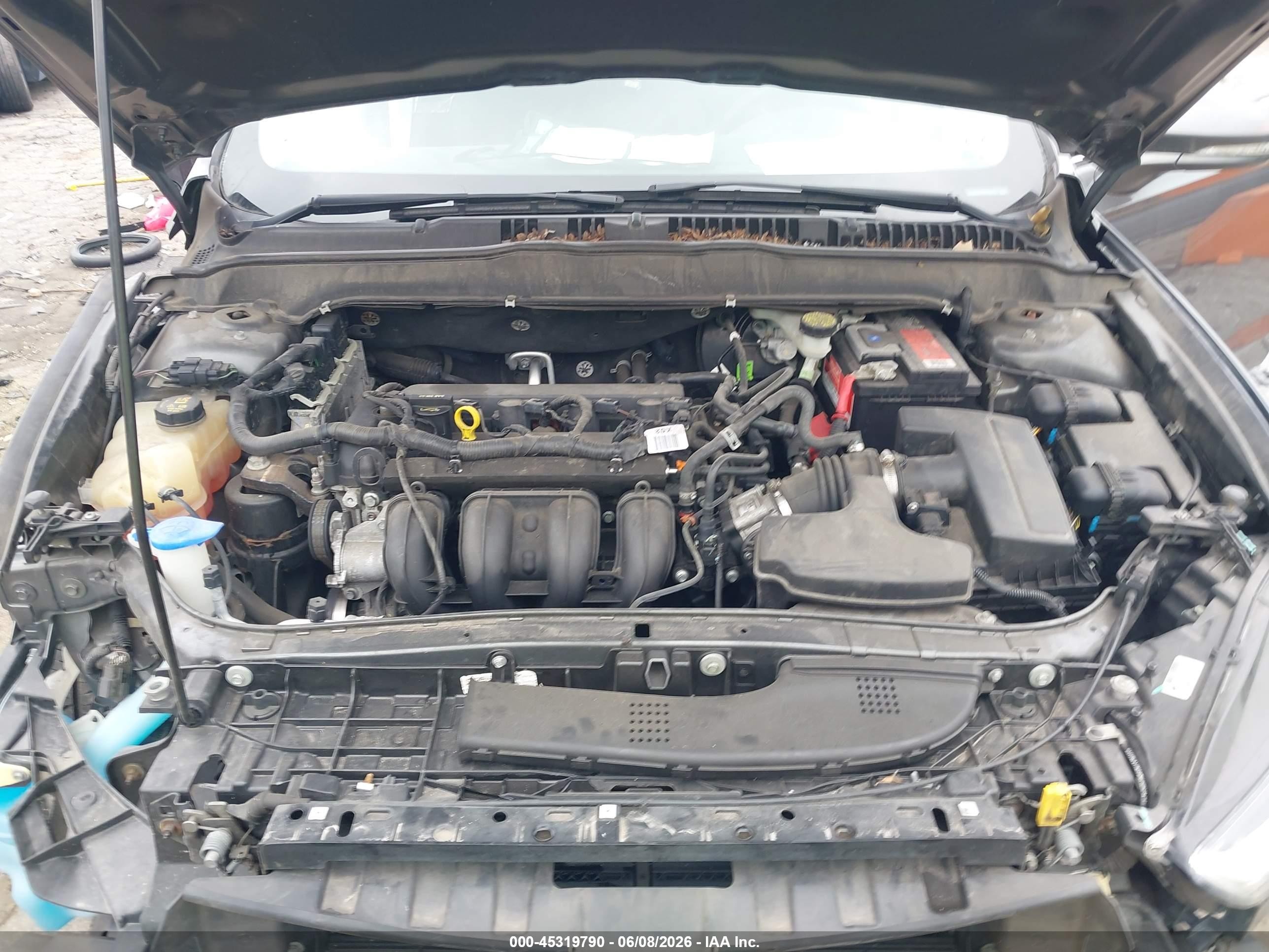 2015 Ford Fusion Se Gray vin: 1FA6P0H7XF5103273