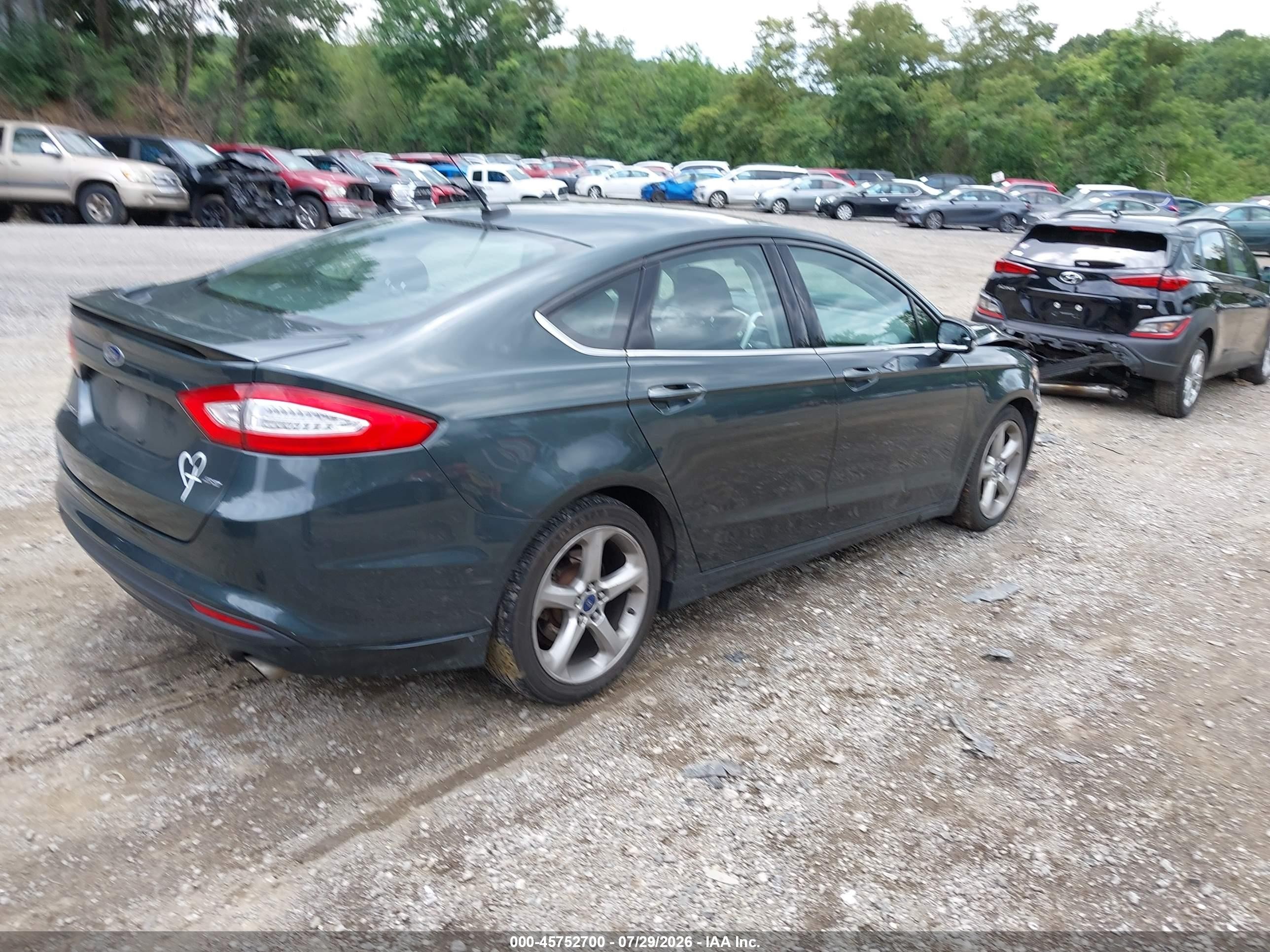 2015 Ford Fusion Se Gray vin: 1FA6P0H7XF5104889