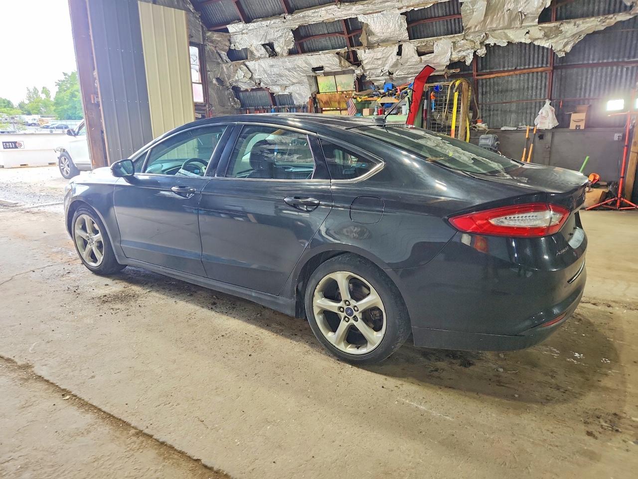 2015 Ford Fusion Se Black vin: 1FA6P0H7XF5107436