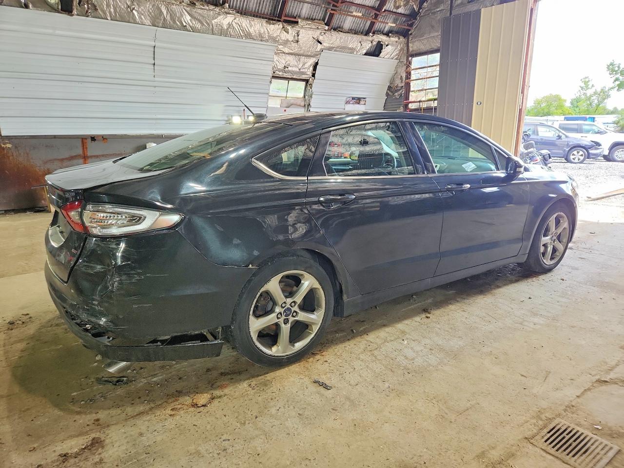 2015 Ford Fusion Se Black vin: 1FA6P0H7XF5107436
