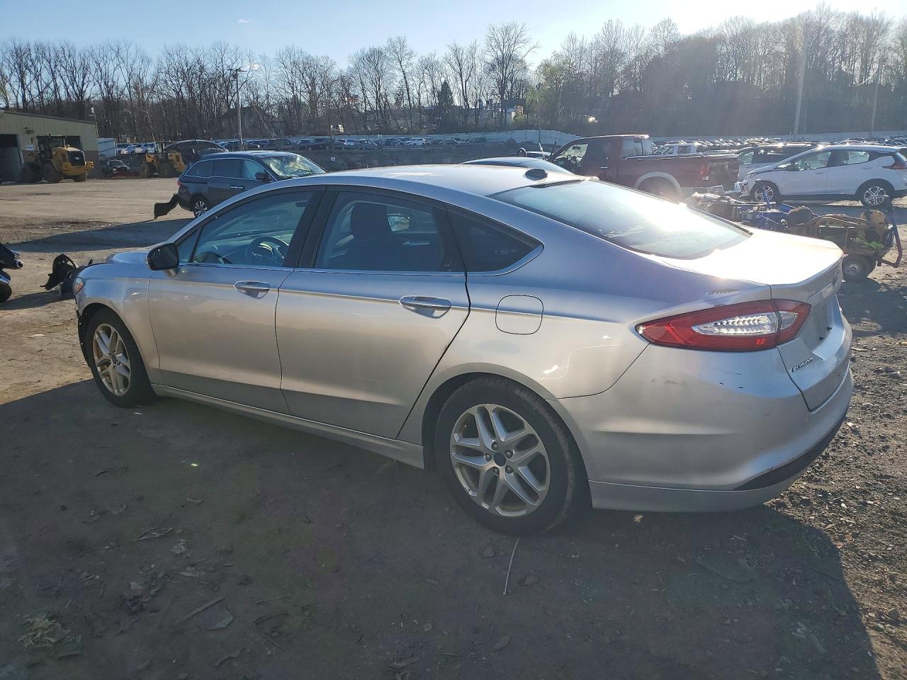 2015 Ford Fusion Se Silver vin: 1FA6P0H7XF5109039