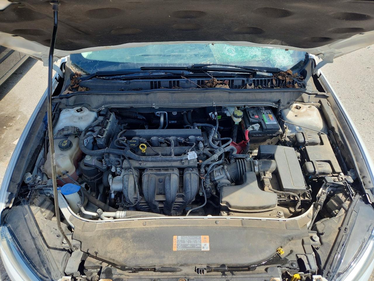 2015 Ford Fusion Se White vin: 1FA6P0H7XF5109820