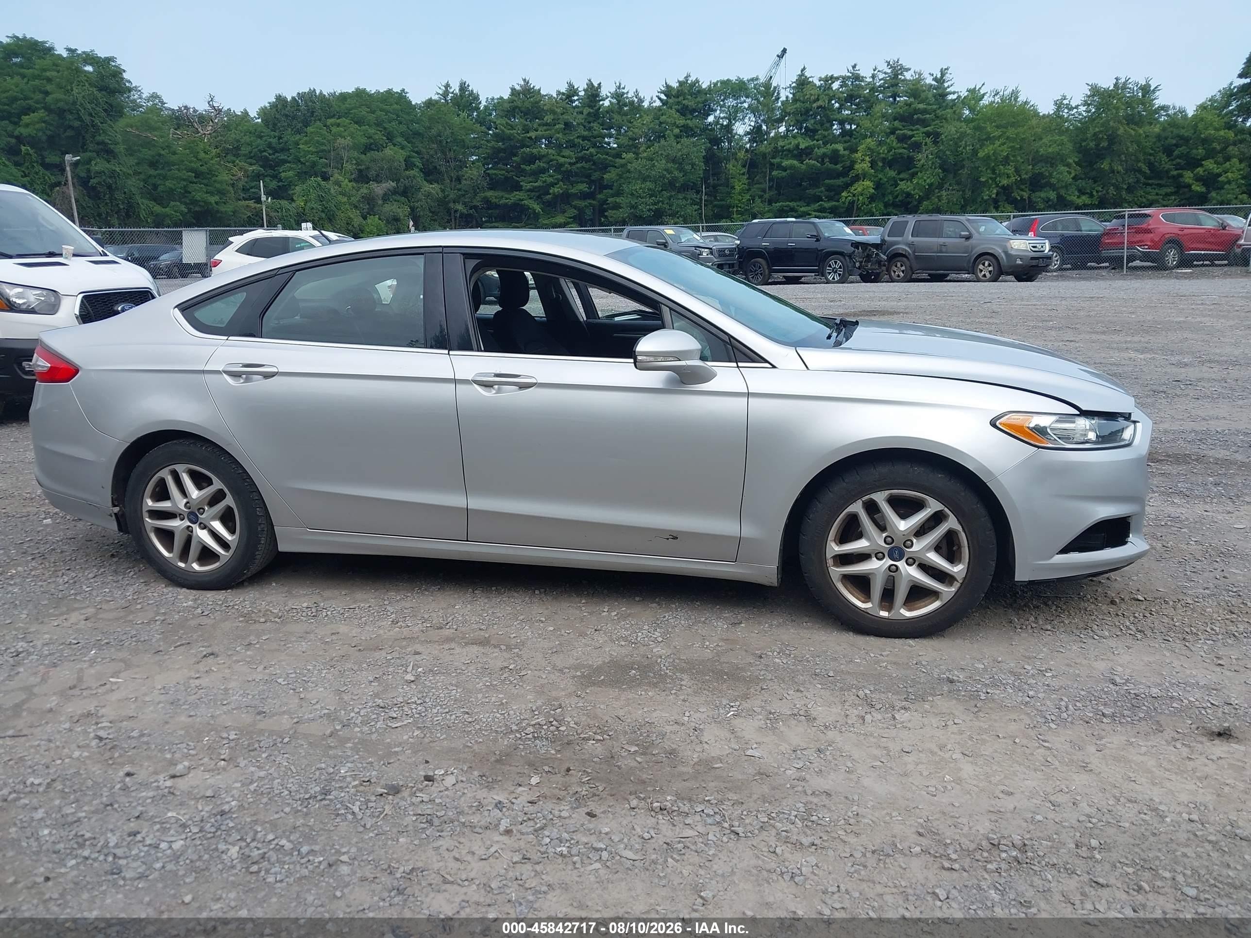 2015 Ford Fusion Se Silver vin: 1FA6P0H7XF5129629