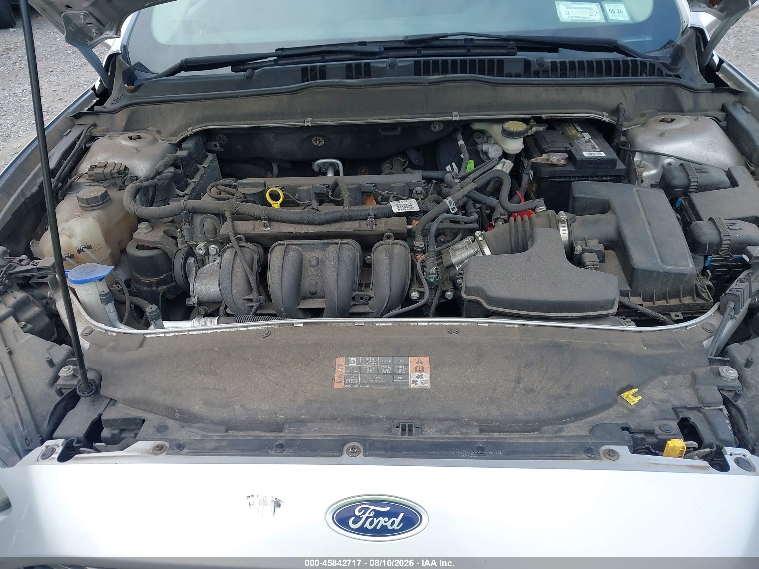 2015 Ford Fusion Se Silver vin: 1FA6P0H7XF5129629
