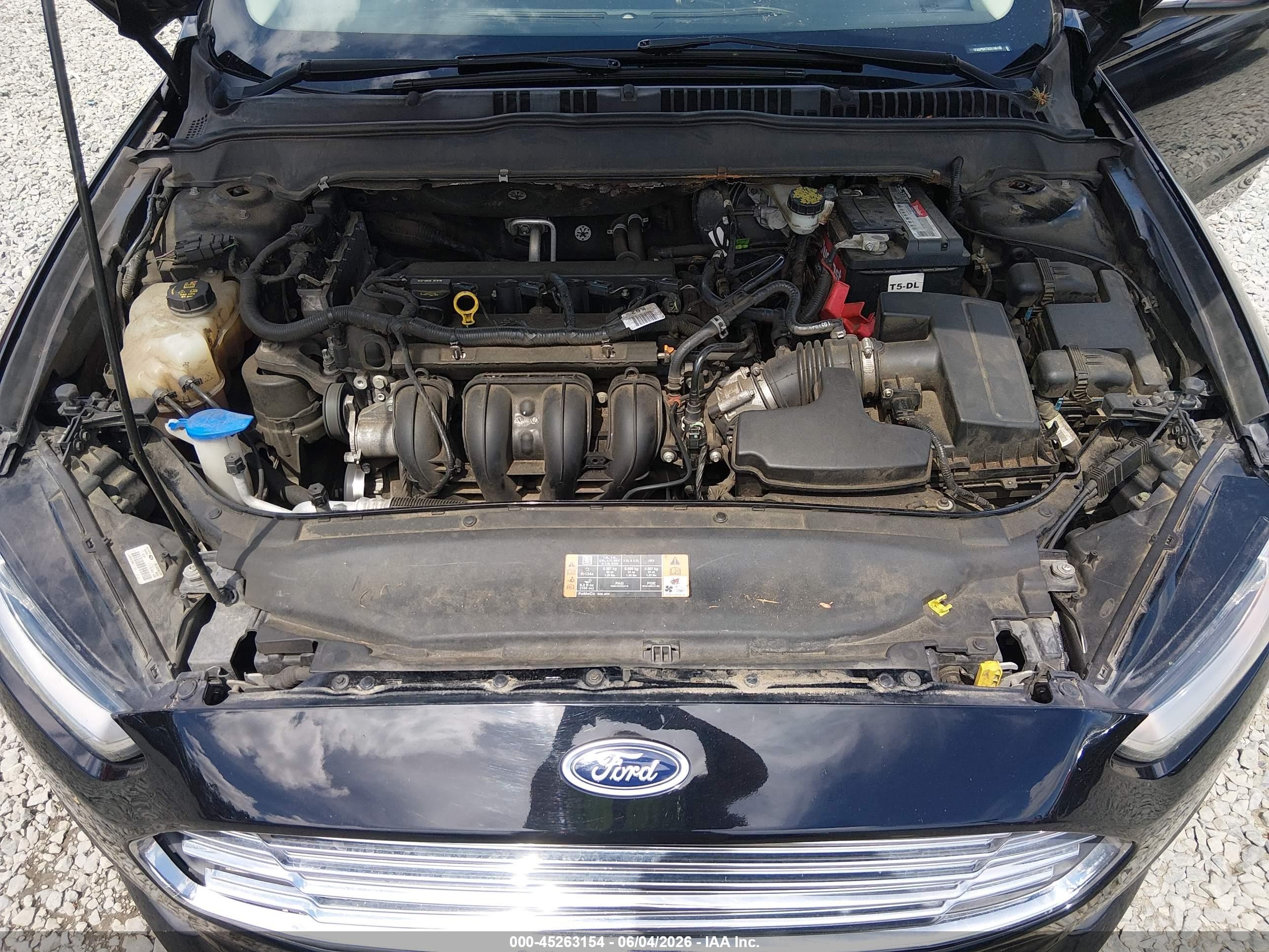 2016 Ford Fusion Se Black vin: 1FA6P0H7XG5106160