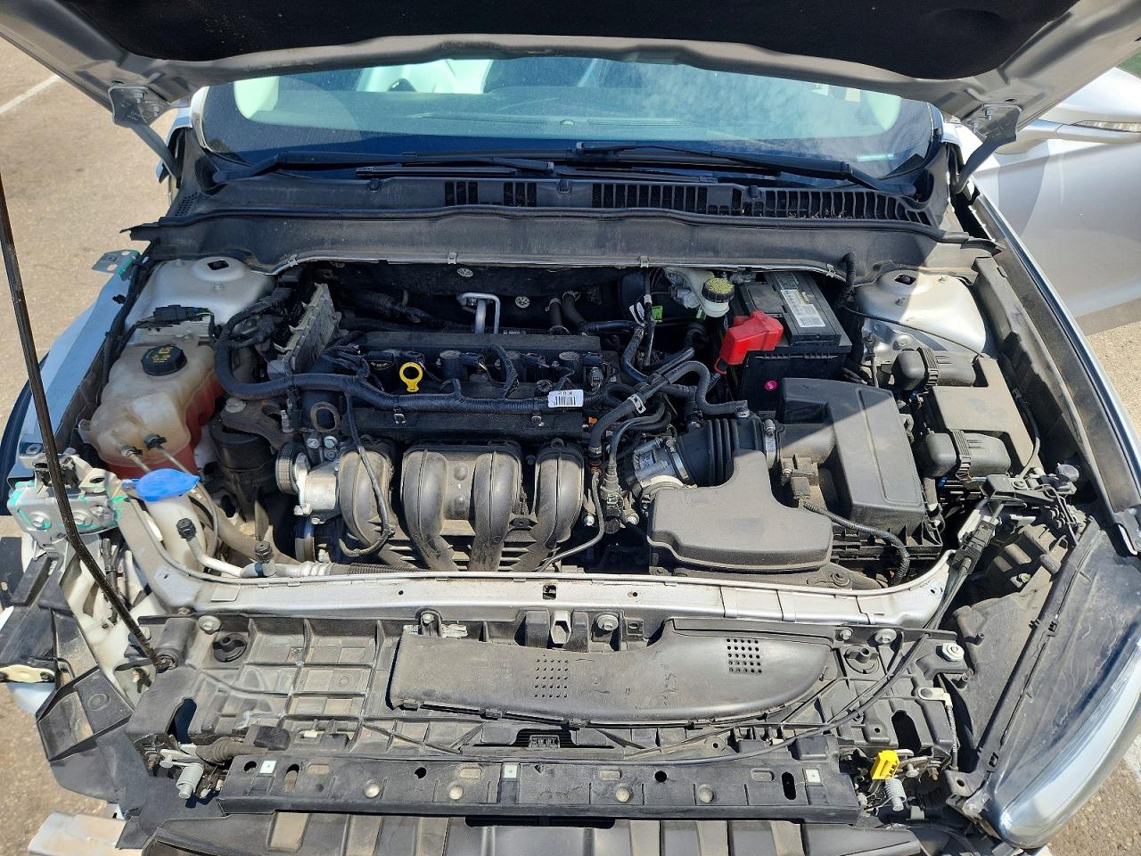 2016 Ford Fusion Se Silver vin: 1FA6P0H7XG5128675