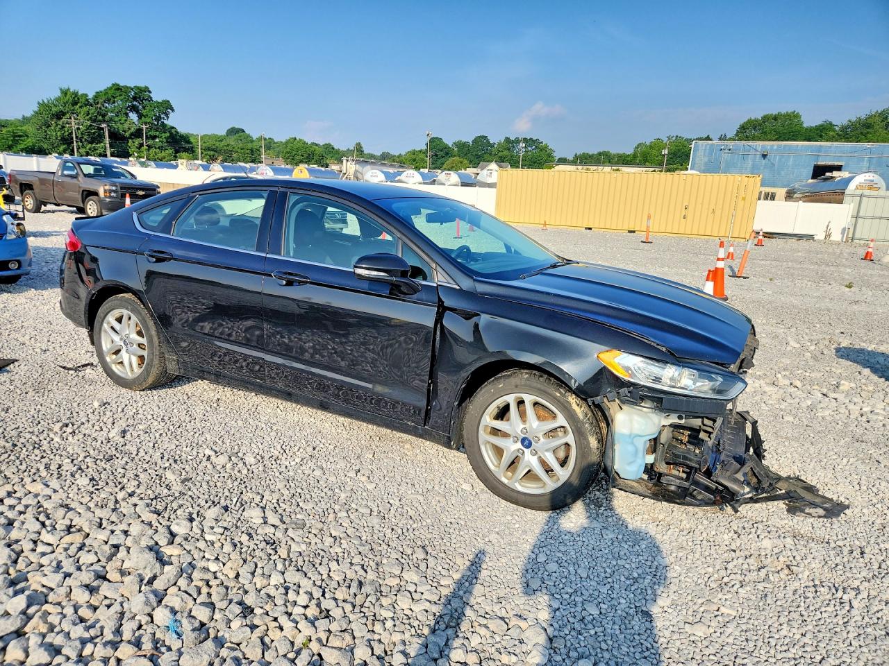 2014 Ford Fusion Se Черный vin: 1FA6P0HD0E5370491