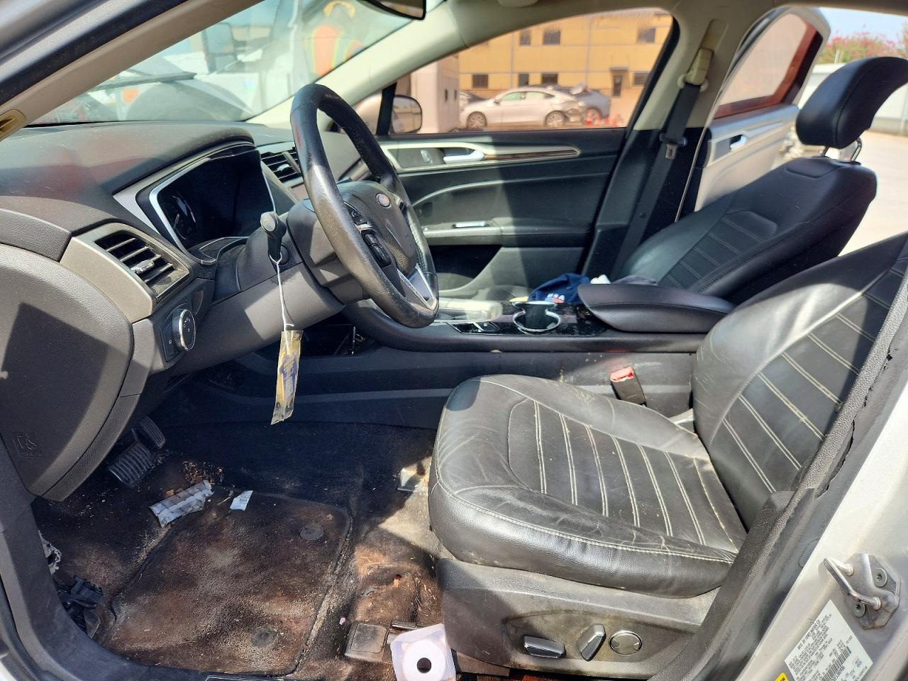2014 Ford Fusion Se Silver vin: 1FA6P0HD0E5380986