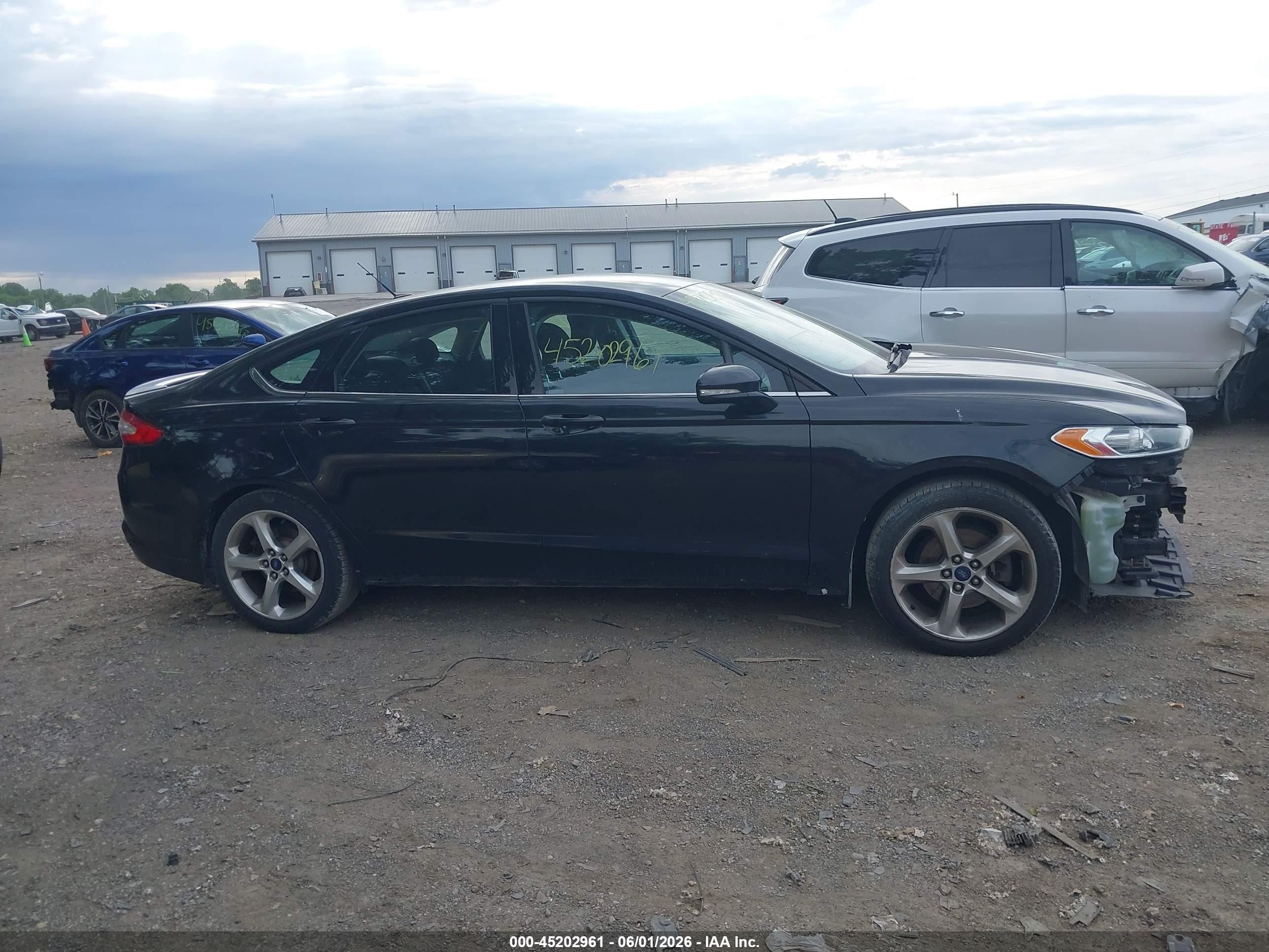 2014 Ford Fusion Se Черный vin: 1FA6P0HD0E5392135