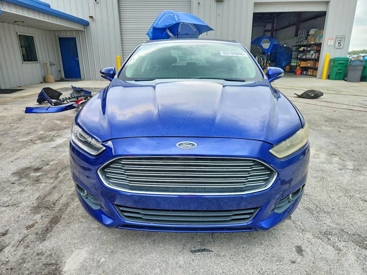 2014 Ford Fusion Se Blue vin: 1FA6P0HD0E5404008