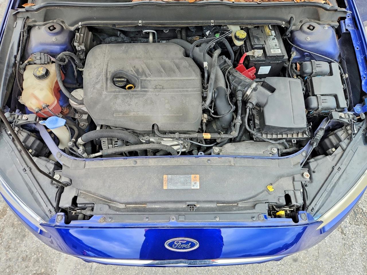 2014 Ford Fusion Se Blue vin: 1FA6P0HD0E5404008