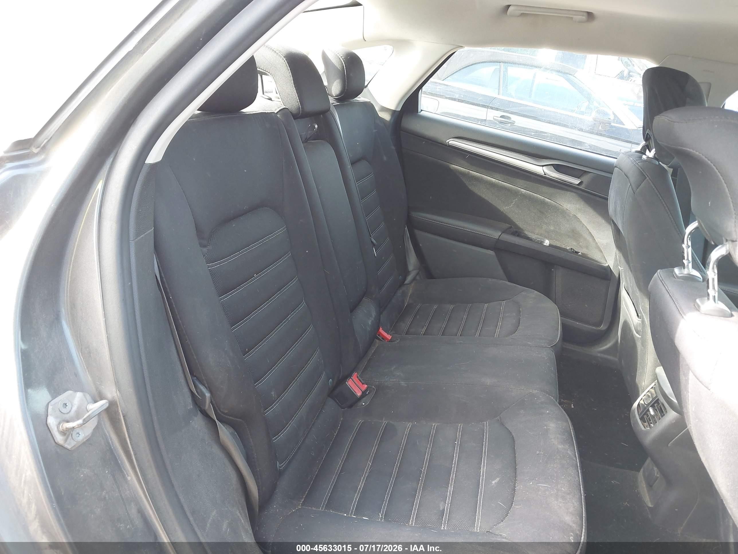 2014 Ford Fusion Se Gray vin: 1FA6P0HD0E5404980