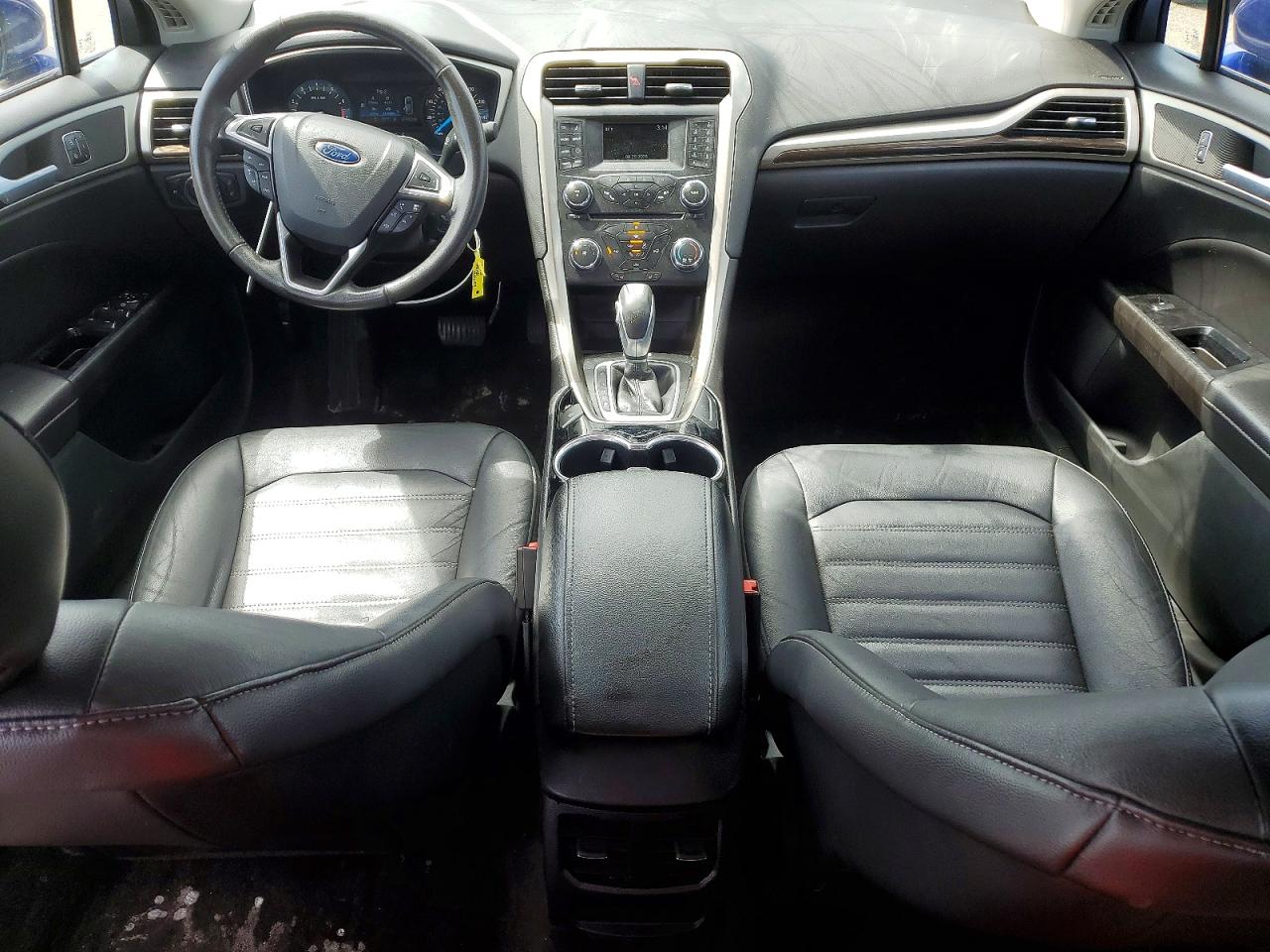 2015 Ford Fusion Se Blue vin: 1FA6P0HD0F5120265
