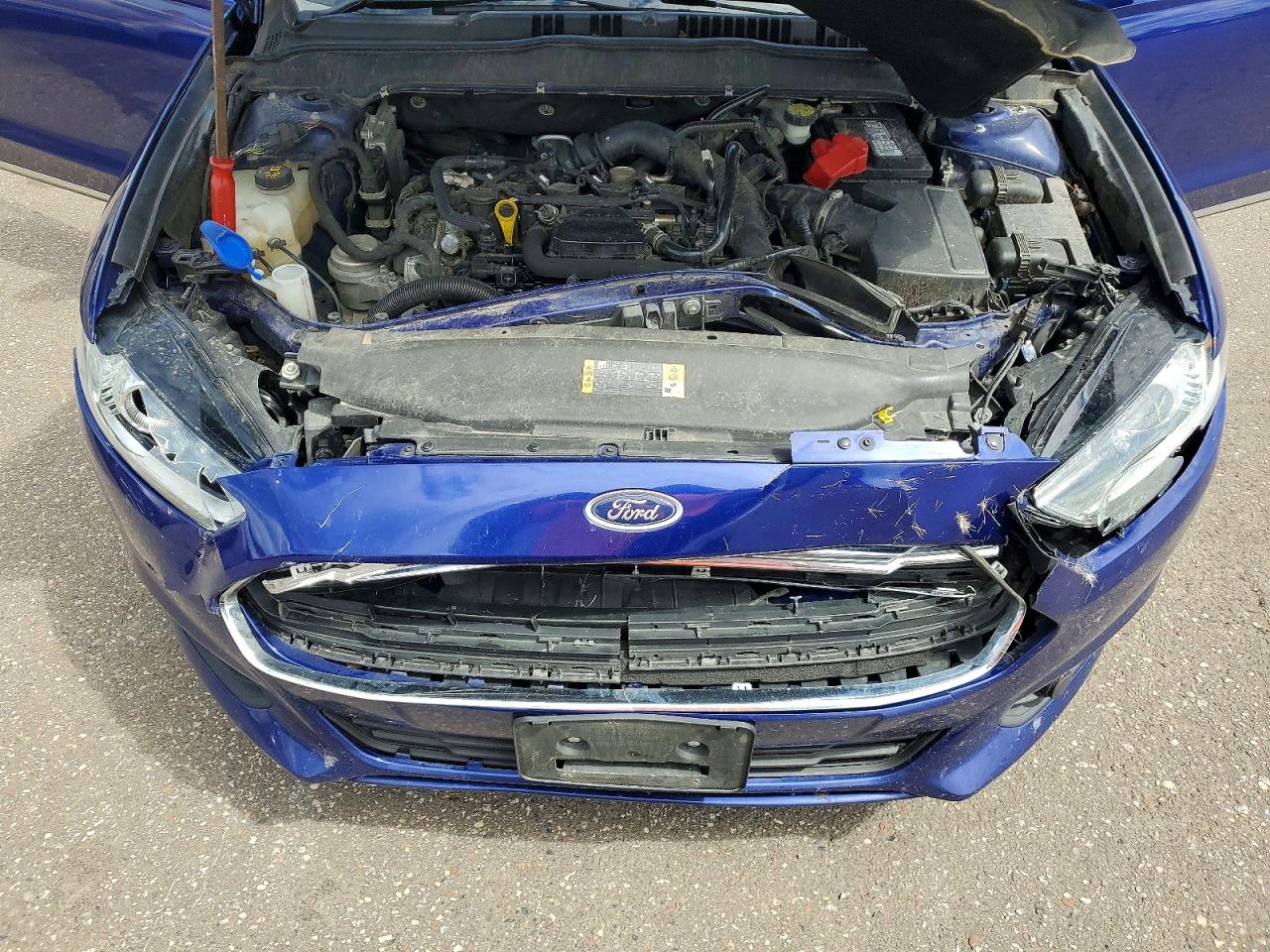 2015 Ford Fusion Se Blue vin: 1FA6P0HD0F5120265