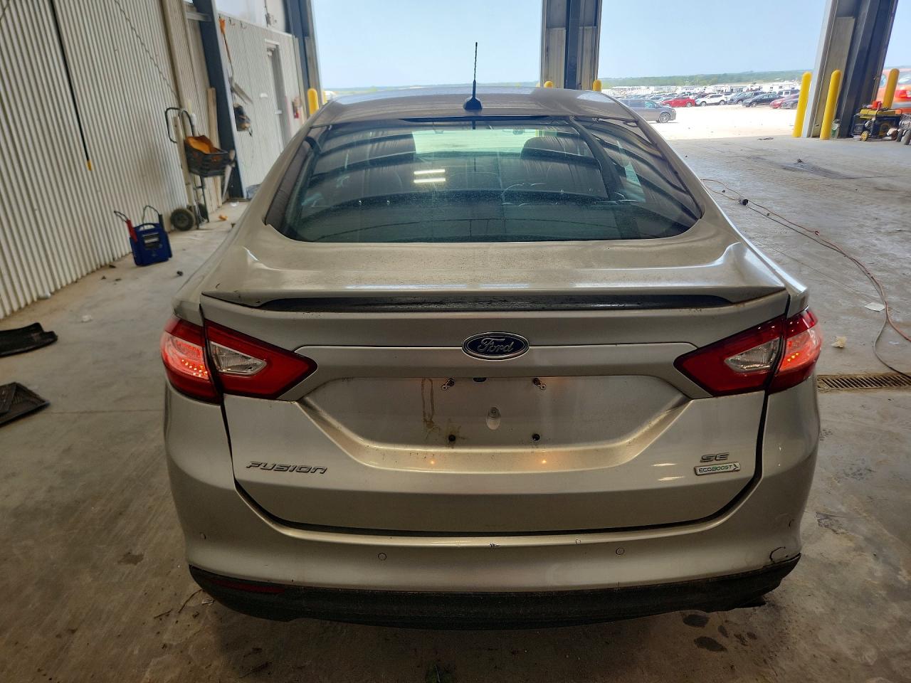 2015 Ford Fusion Se Silver vin: 1FA6P0HD0F5123747