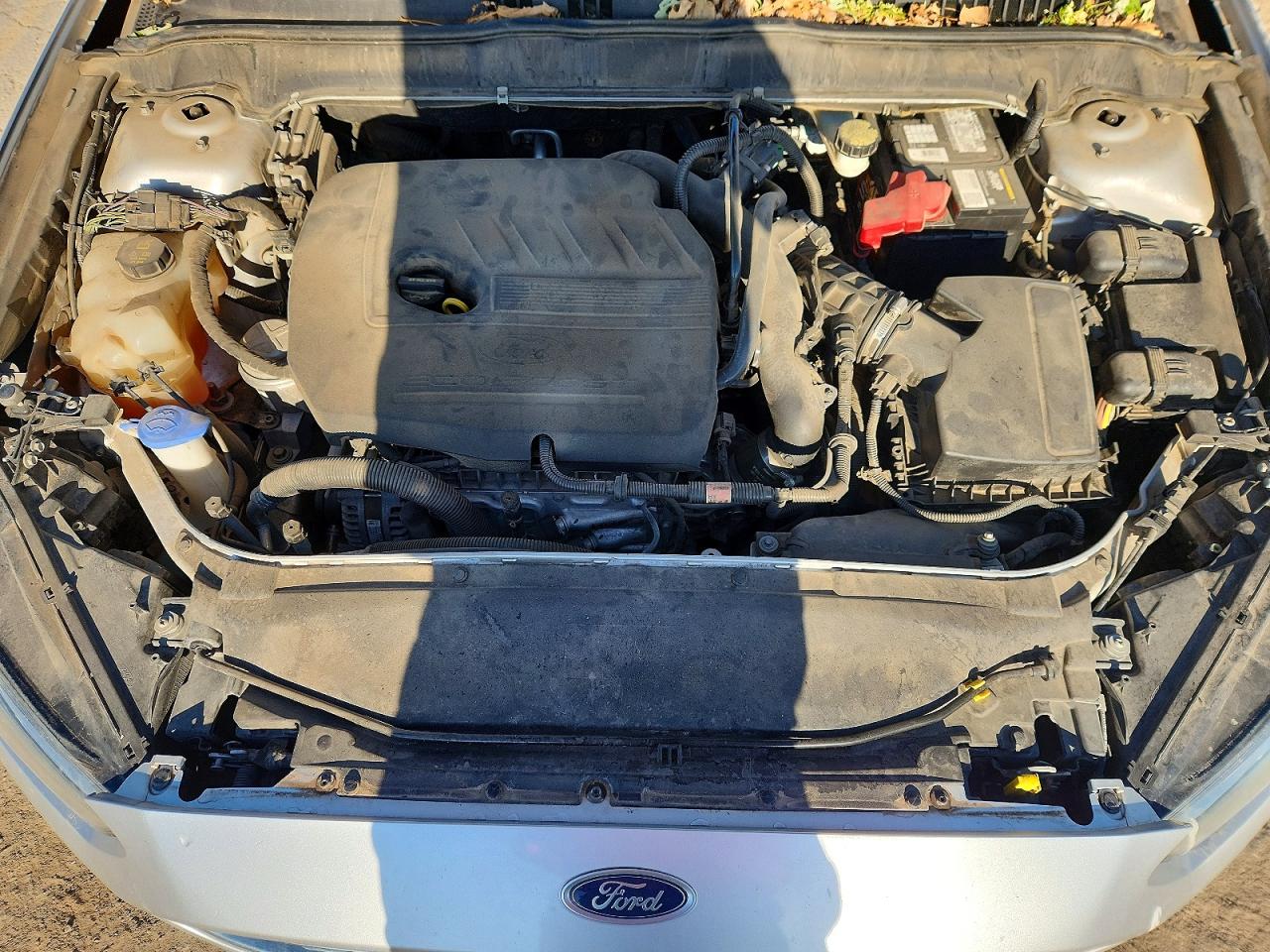2014 Ford Fusion Se Silver vin: 1FA6P0HD1E5386053