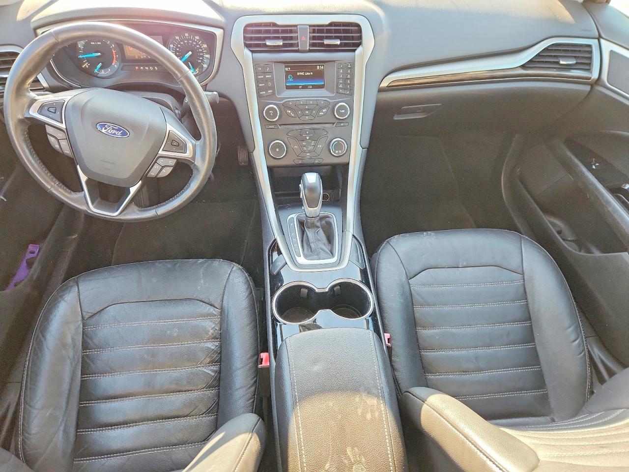 2014 Ford Fusion Se Silver vin: 1FA6P0HD1E5386053