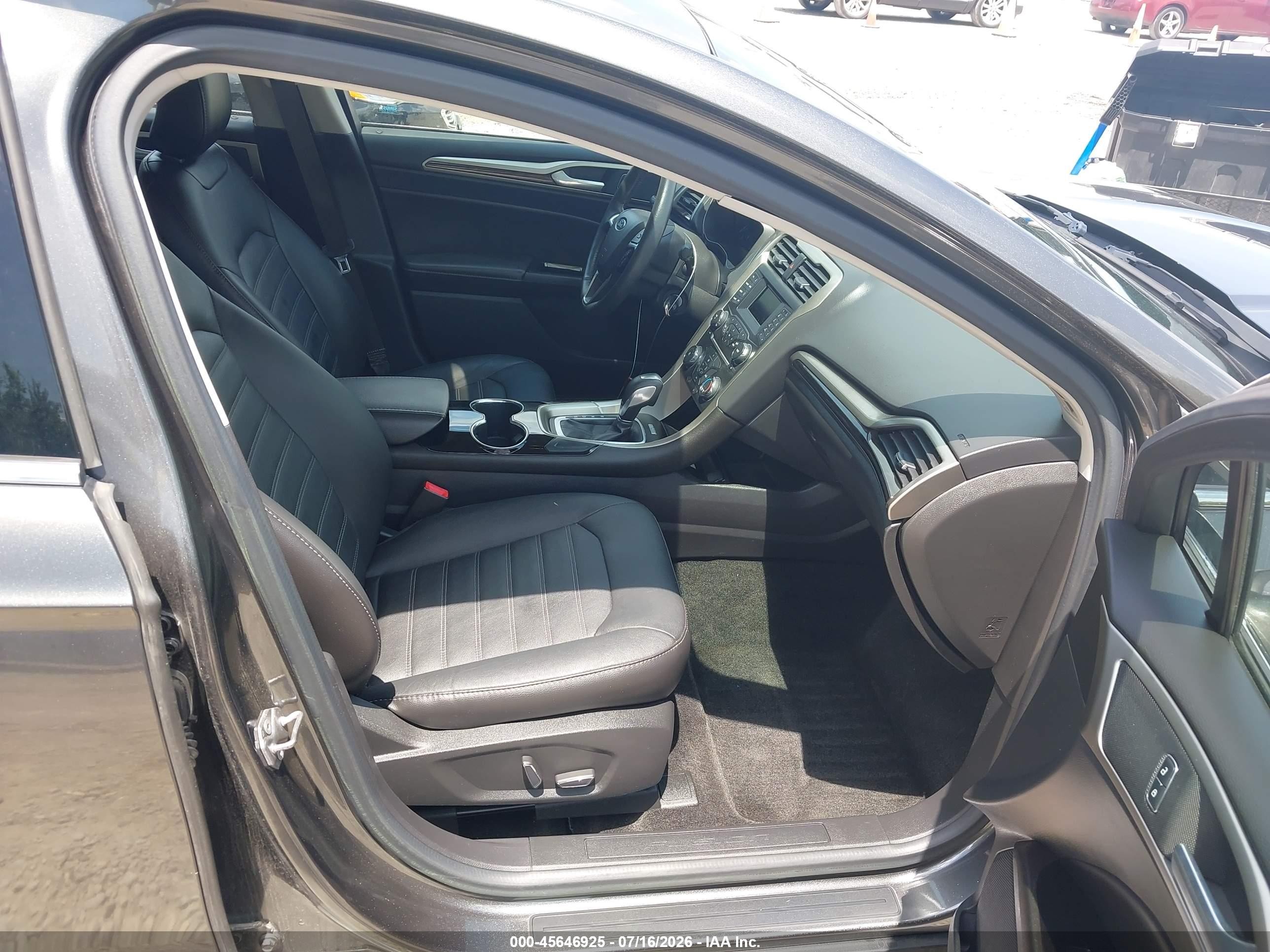 2015 Ford Fusion Se Black vin: 1FA6P0HD1F5115737