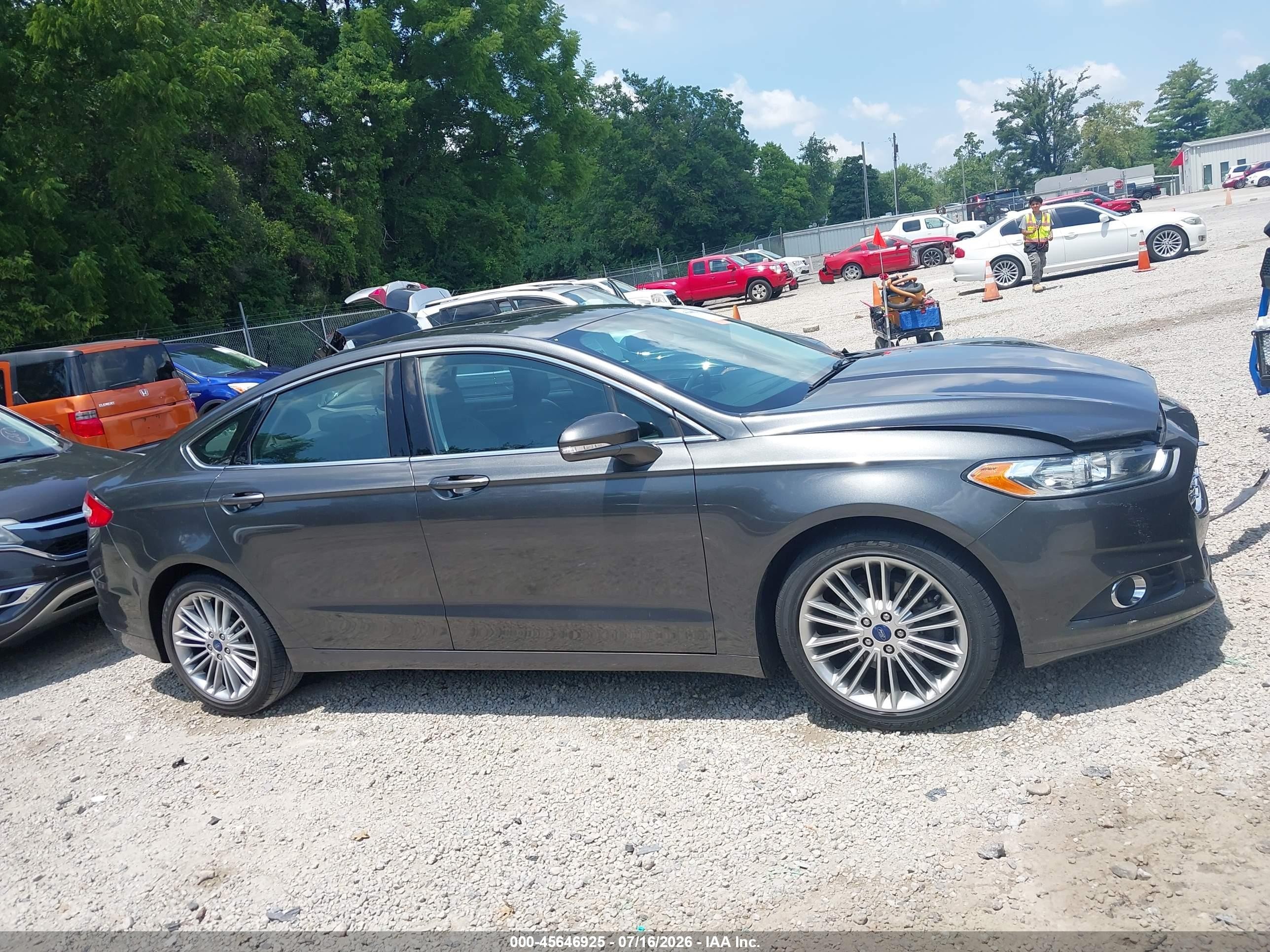 2015 Ford Fusion Se Black vin: 1FA6P0HD1F5115737