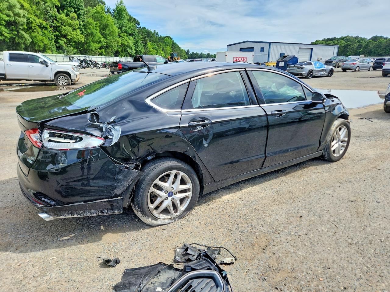 2016 Ford Fusion Se Black vin: 1FA6P0HD1G5128814