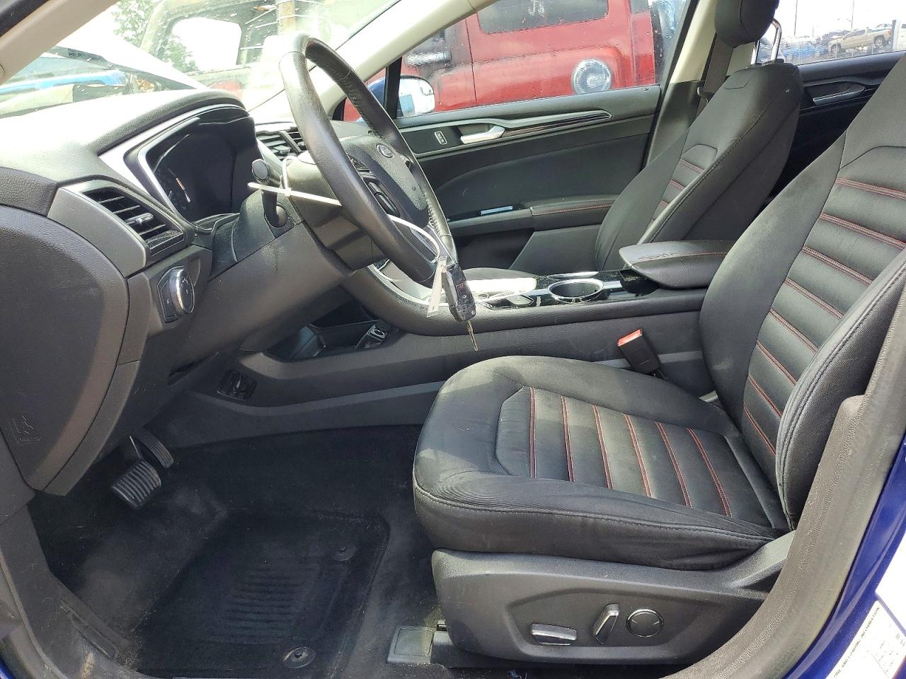 2014 Ford Fusion Se Blue vin: 1FA6P0HD2E5354003