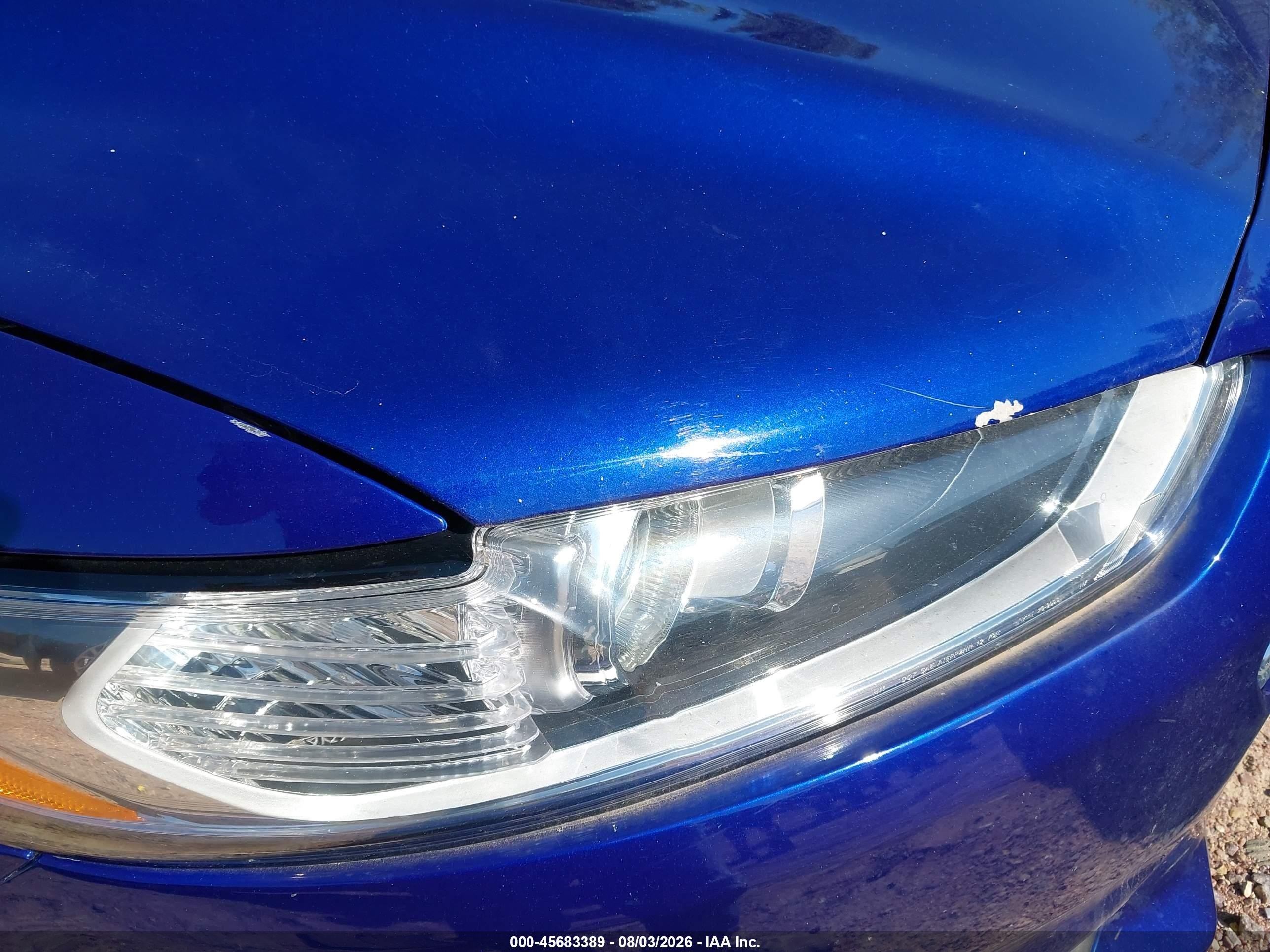 2014 Ford Fusion Se Синий vin: 1FA6P0HD2E5385266