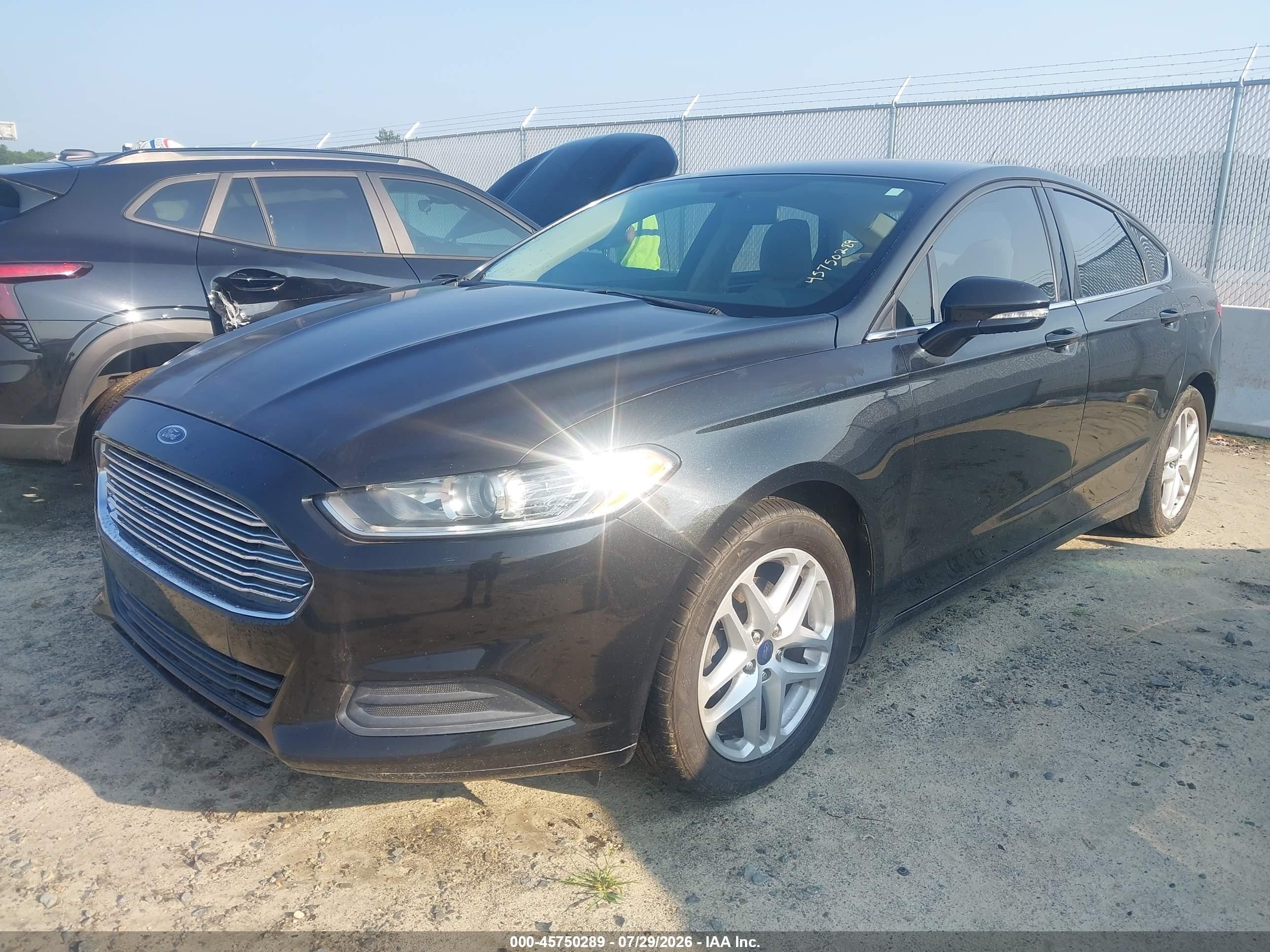 2014 Ford Fusion Se Black vin: 1FA6P0HD3E5365561