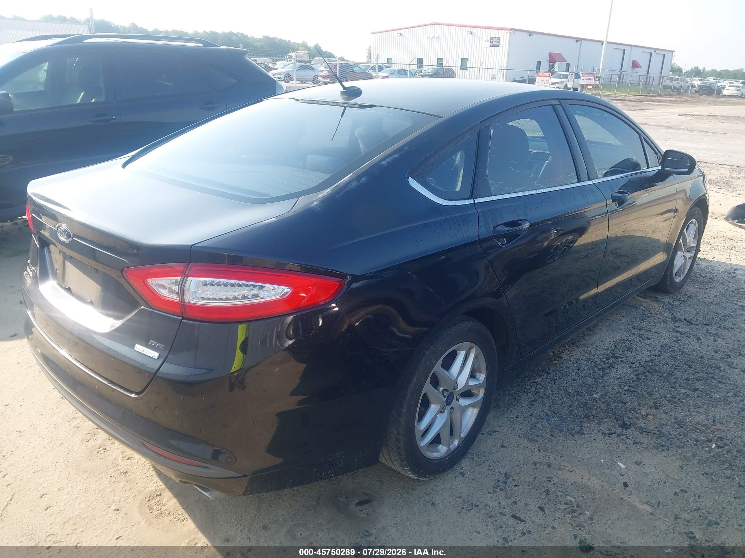 2014 Ford Fusion Se Black vin: 1FA6P0HD3E5365561