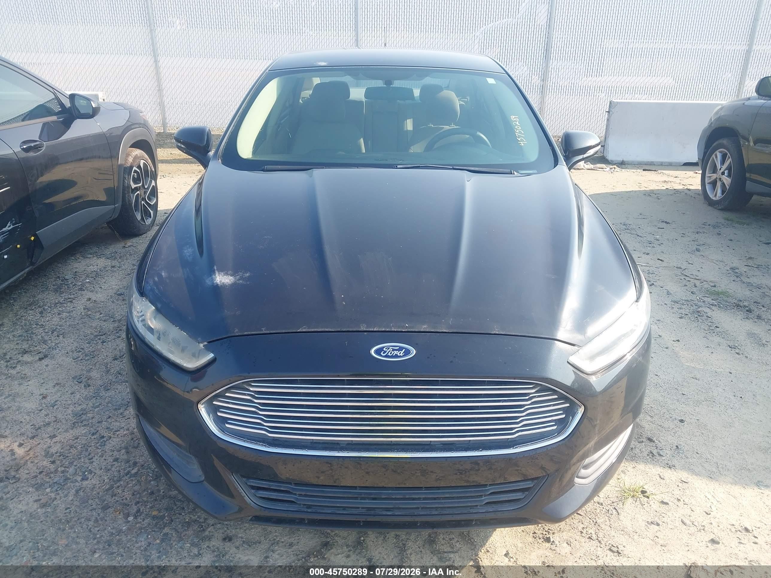 2014 Ford Fusion Se Black vin: 1FA6P0HD3E5365561
