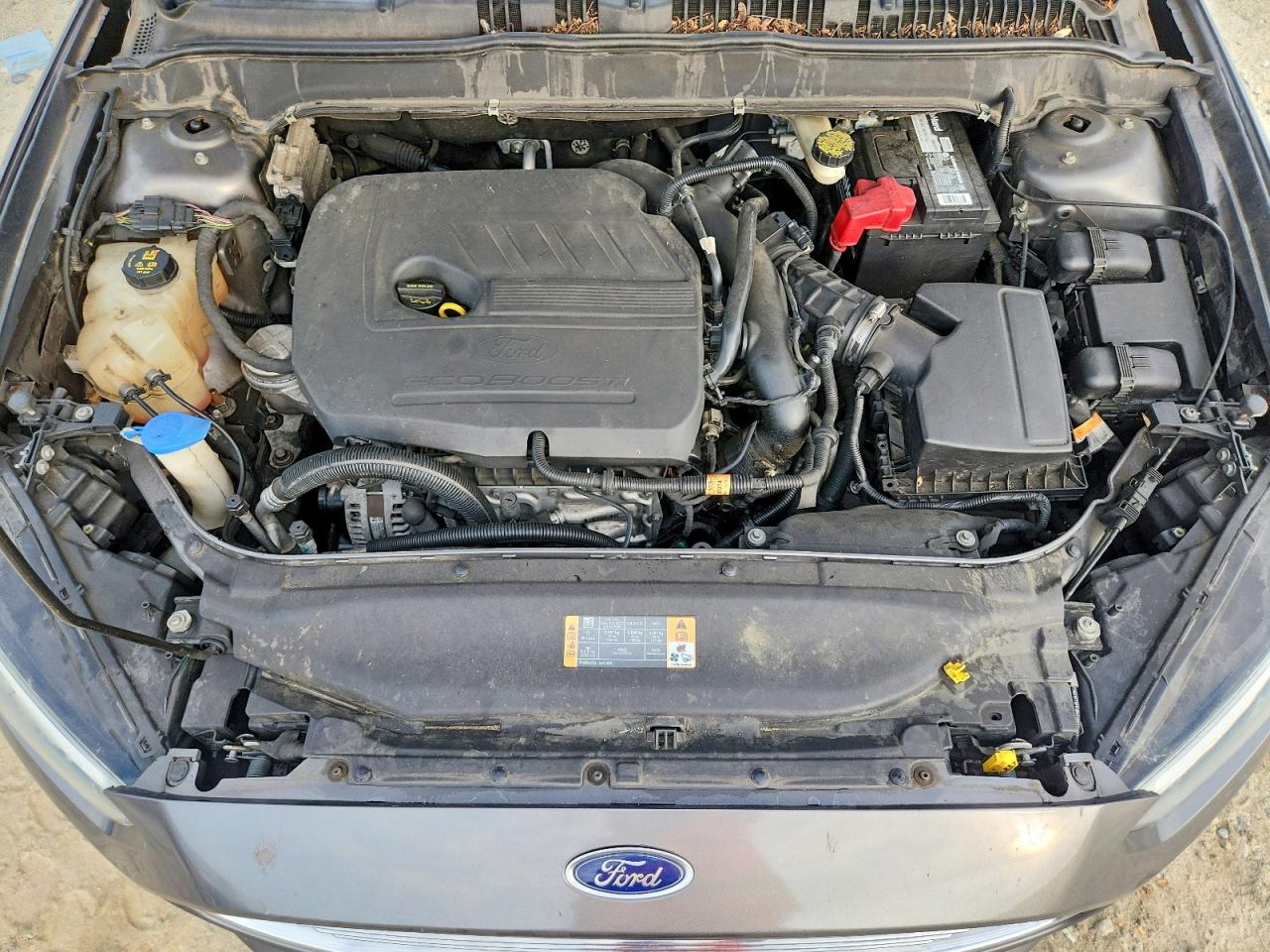 2014 Ford Fusion Gray vin: 1FA6P0HD3E5369688