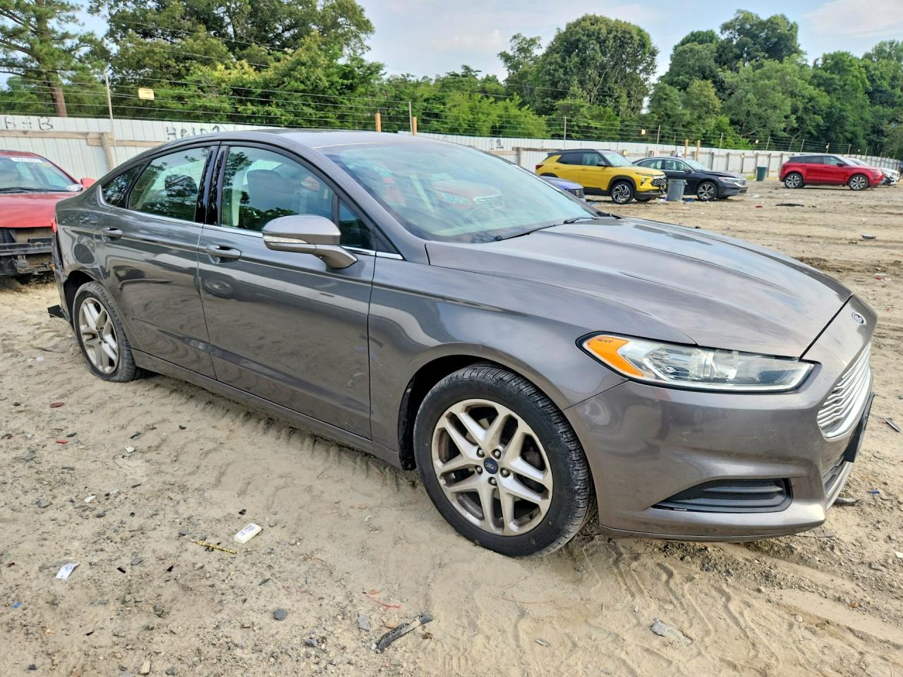 2014 Ford Fusion Gray vin: 1FA6P0HD3E5369688