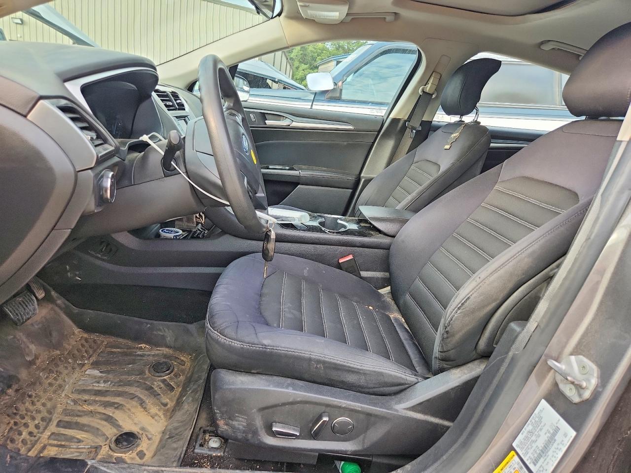 2014 Ford Fusion Gray vin: 1FA6P0HD3E5369688