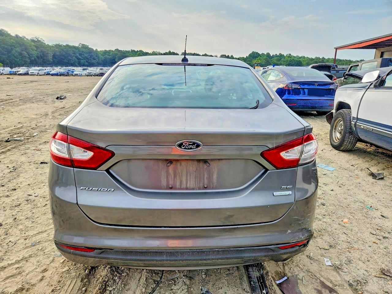 2014 Ford Fusion Gray vin: 1FA6P0HD3E5369688