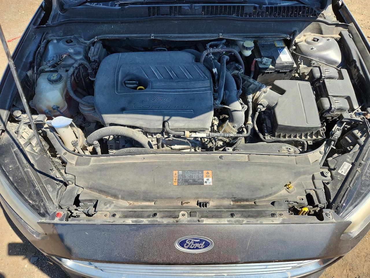 2014 Ford Fusion Se Gray vin: 1FA6P0HD3E5384997