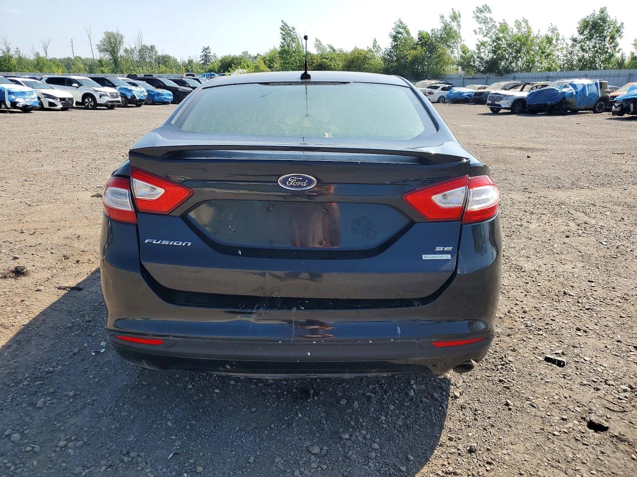 2014 Ford Fusion Se Black vin: 1FA6P0HD4E5363107