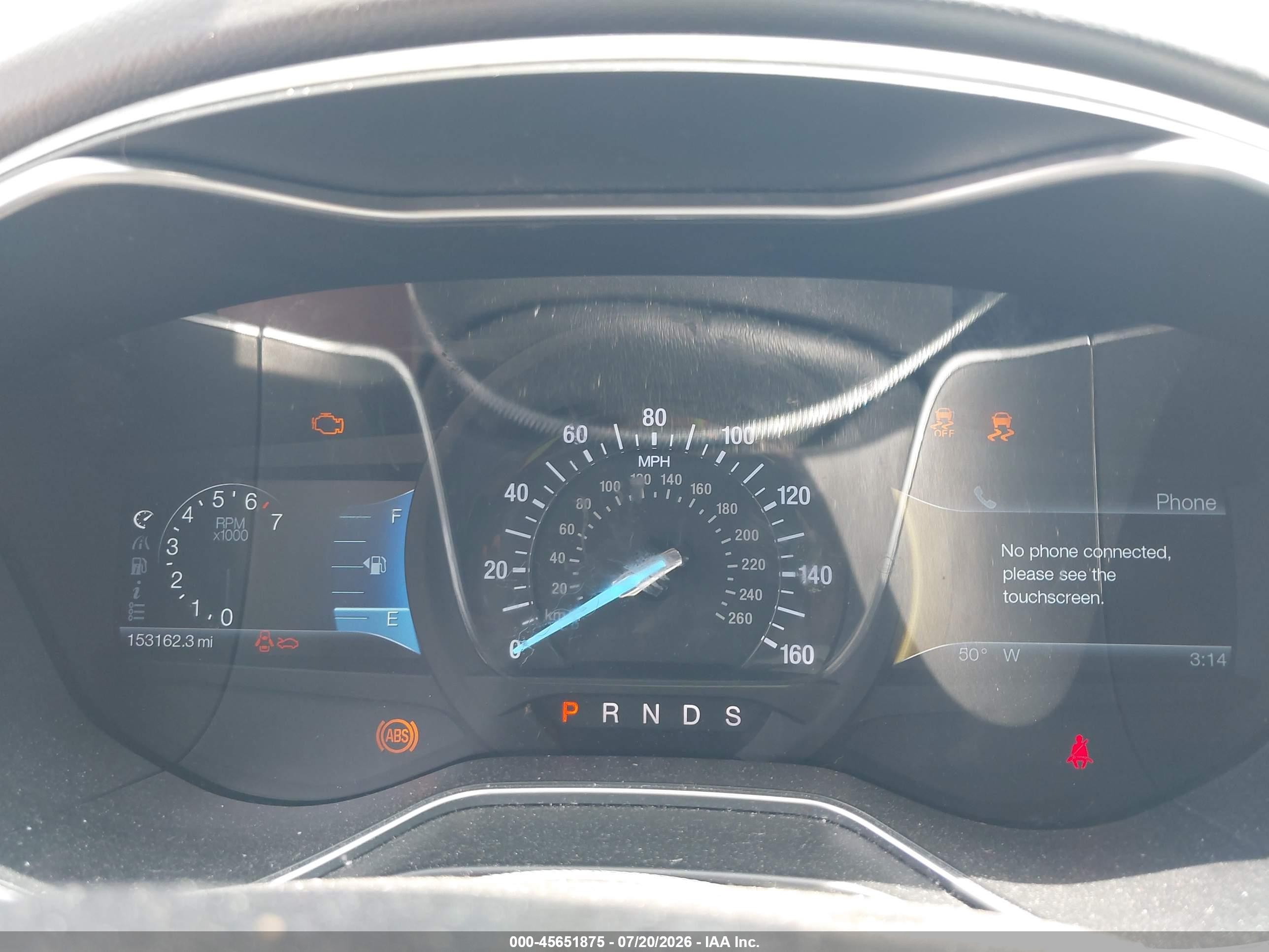 2014 Ford Fusion Se White vin: 1FA6P0HD4E5372762