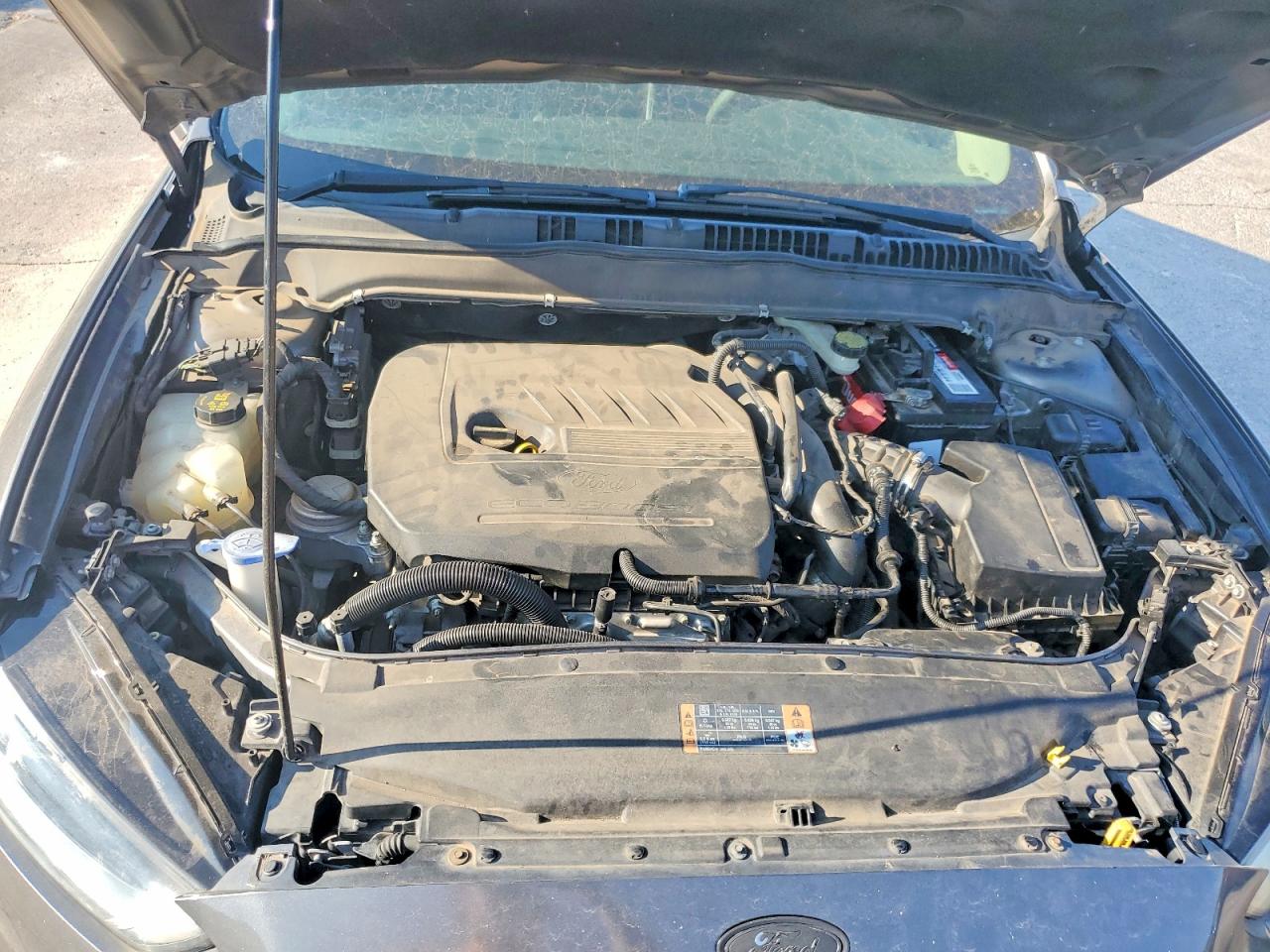 2014 Ford Fusion Se Gray vin: 1FA6P0HD4E5389187