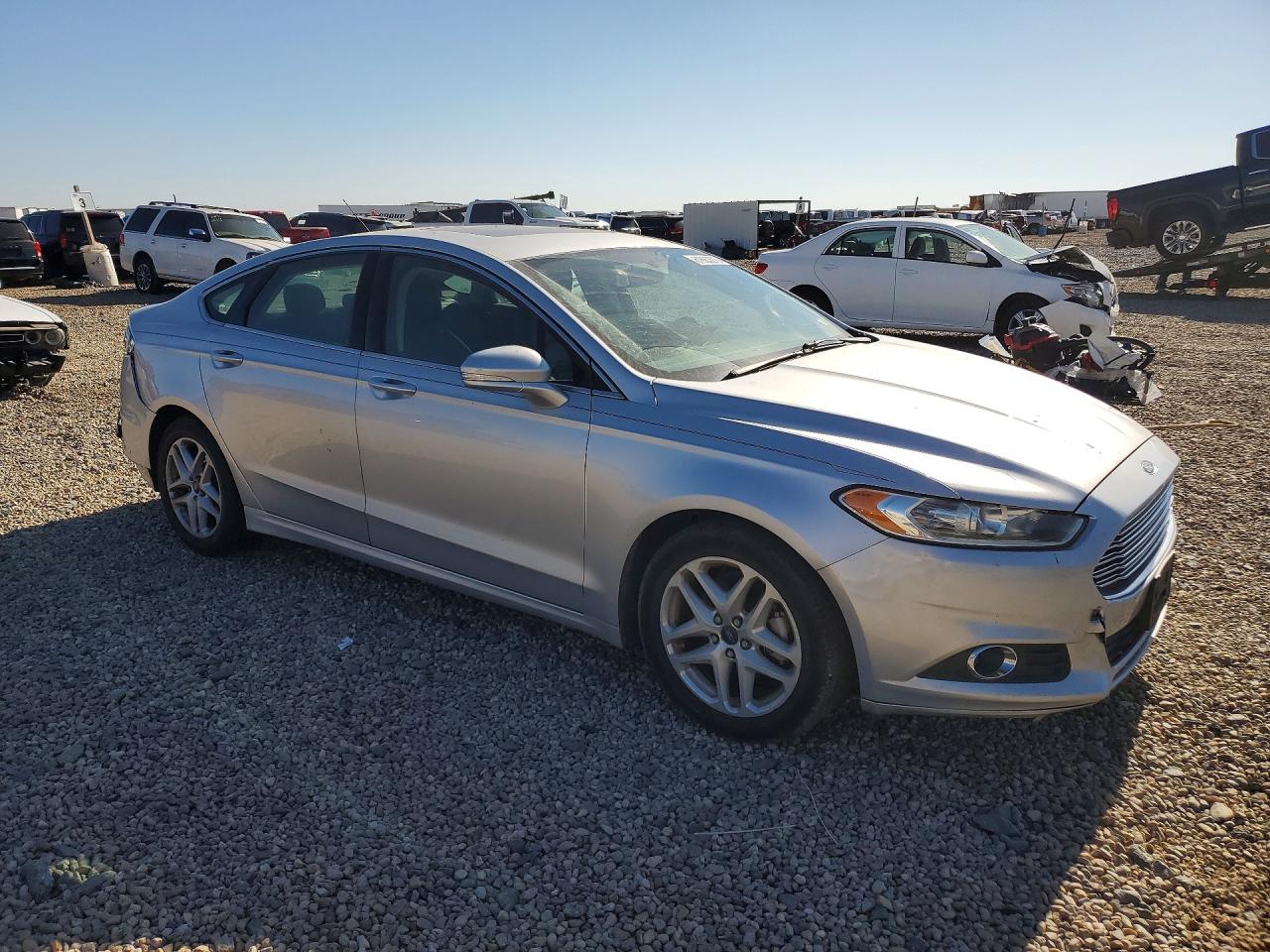 2015 Ford Fusion Se Silver vin: 1FA6P0HD4F5113481