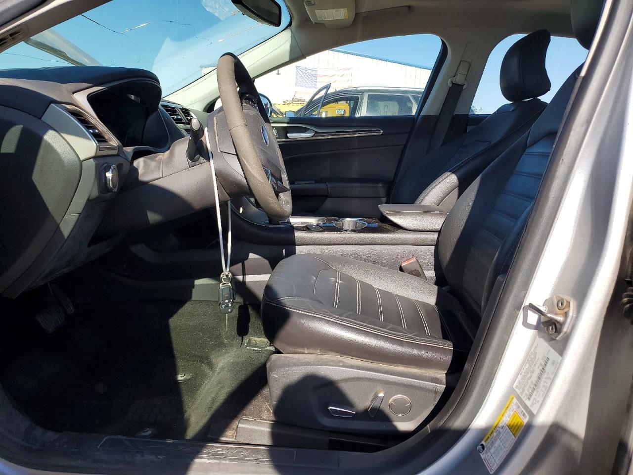 2015 Ford Fusion Se Silver vin: 1FA6P0HD4F5113481