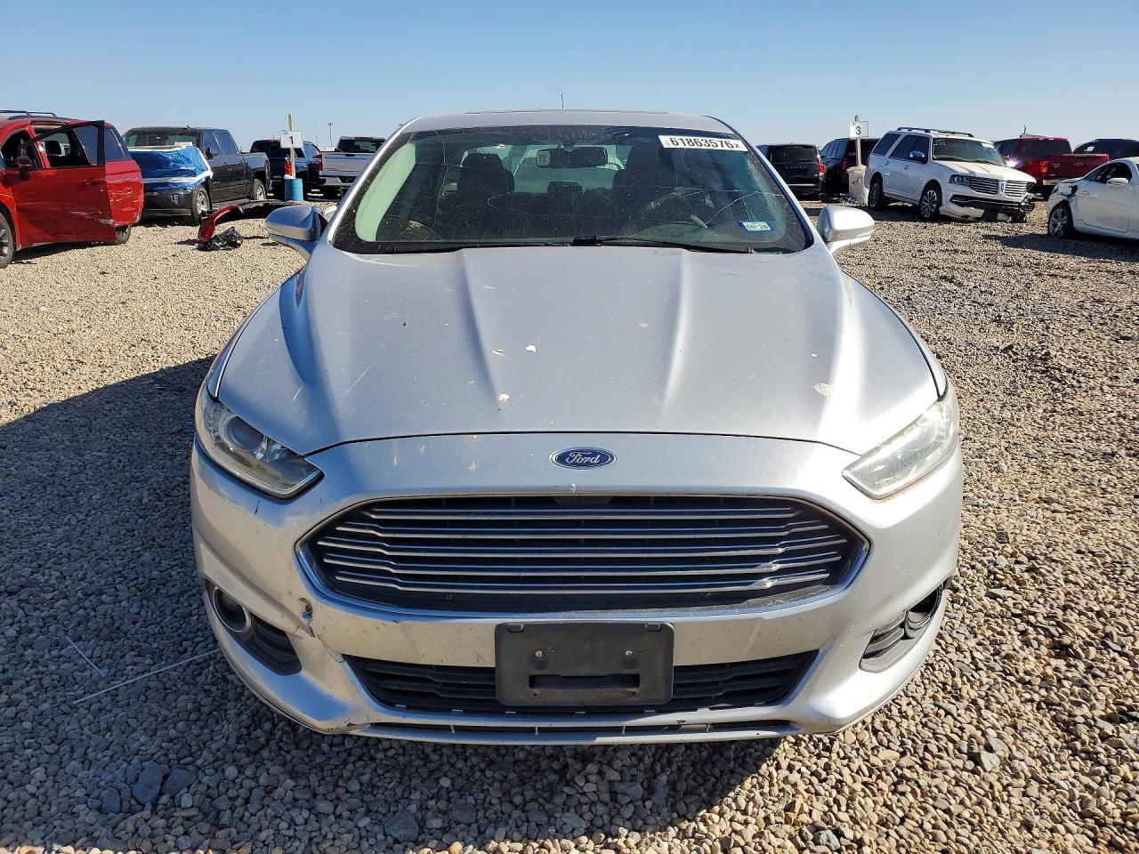 2015 Ford Fusion Se Silver vin: 1FA6P0HD4F5113481