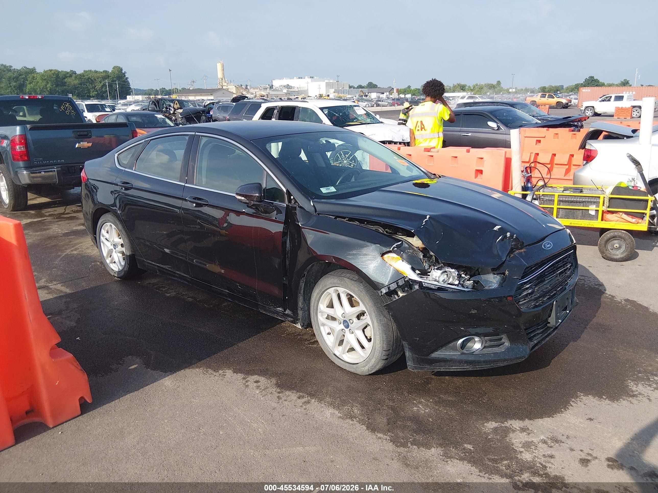 2015 Ford Fusion Se Black vin: 1FA6P0HD4F5125274