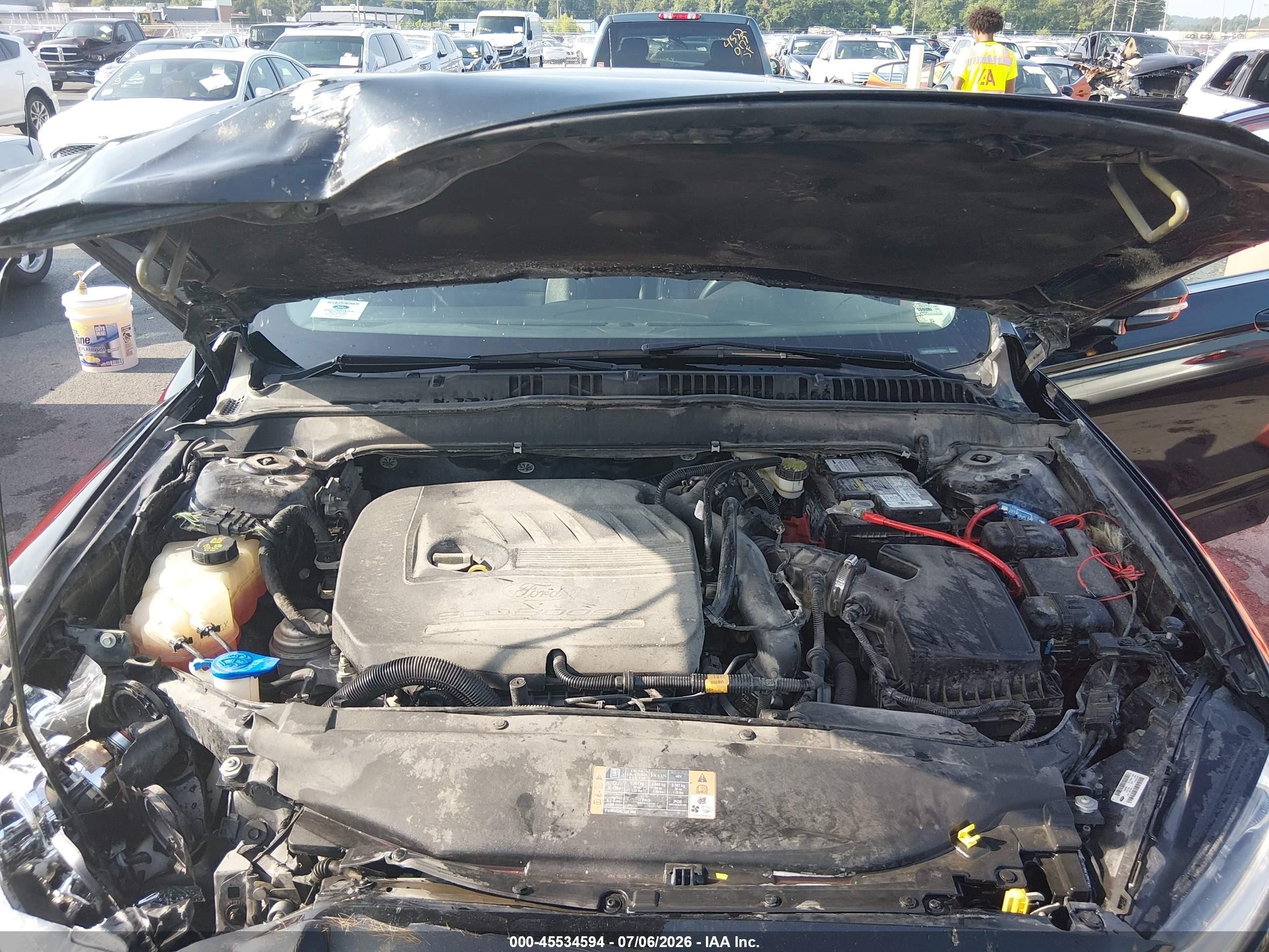 2015 Ford Fusion Se Black vin: 1FA6P0HD4F5125274