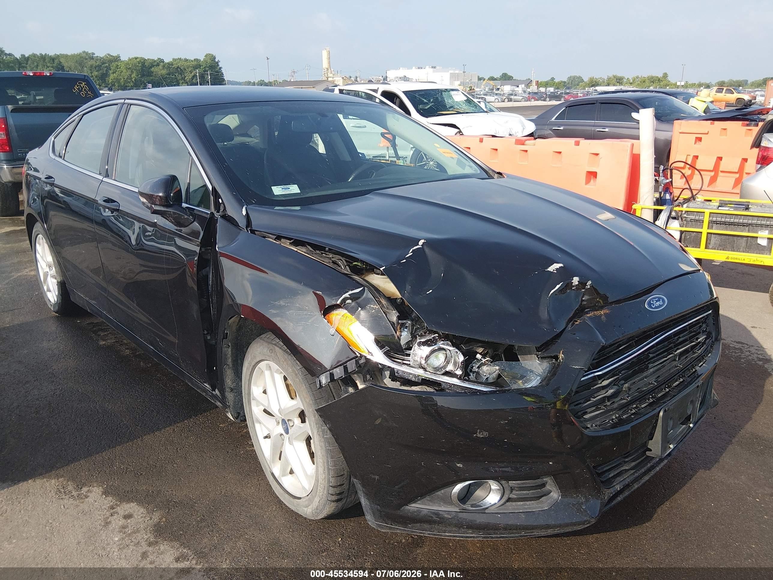 2015 Ford Fusion Se Black vin: 1FA6P0HD4F5125274