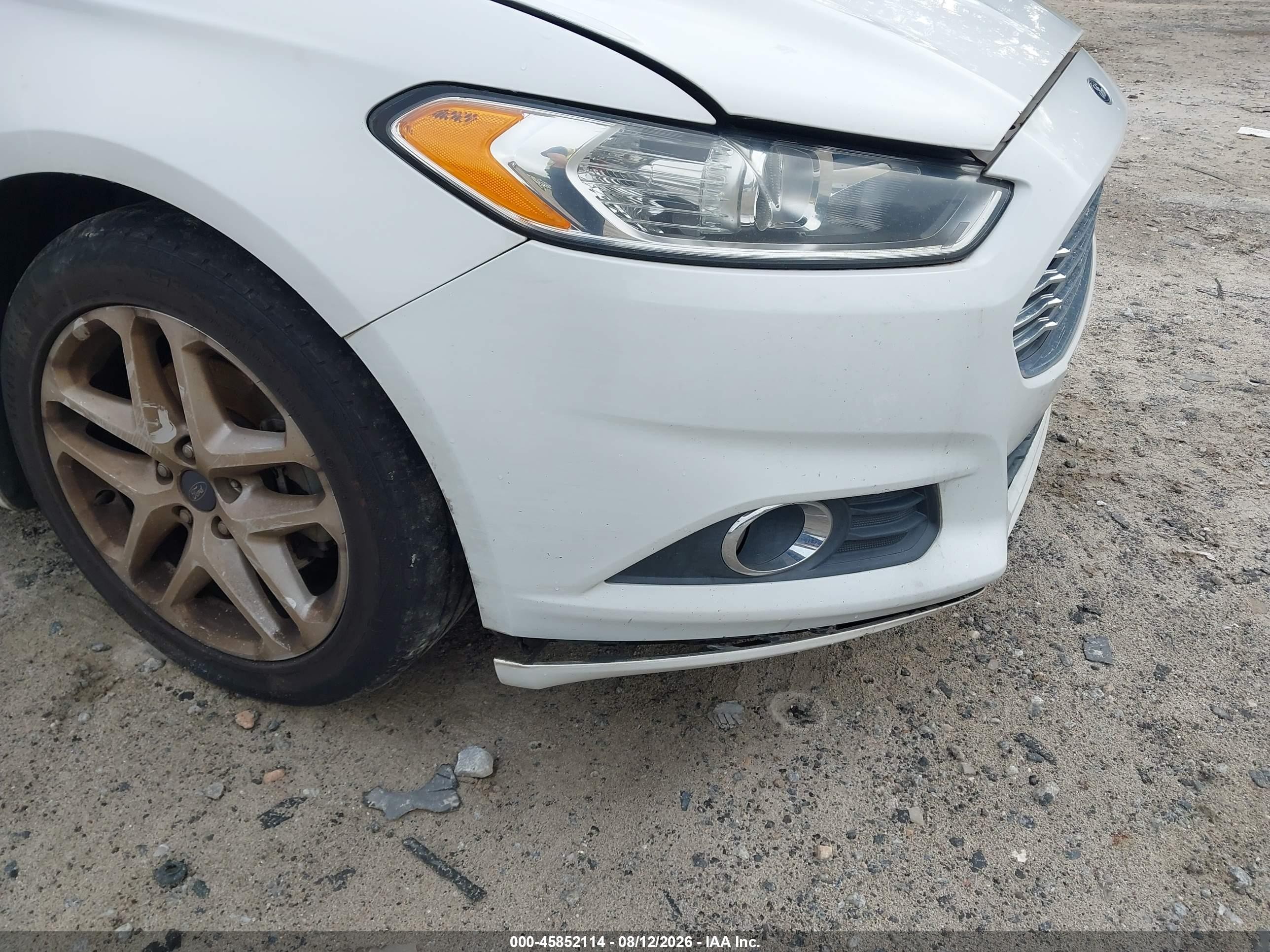 2015 Ford Fusion Se Белый vin: 1FA6P0HD4F5126389