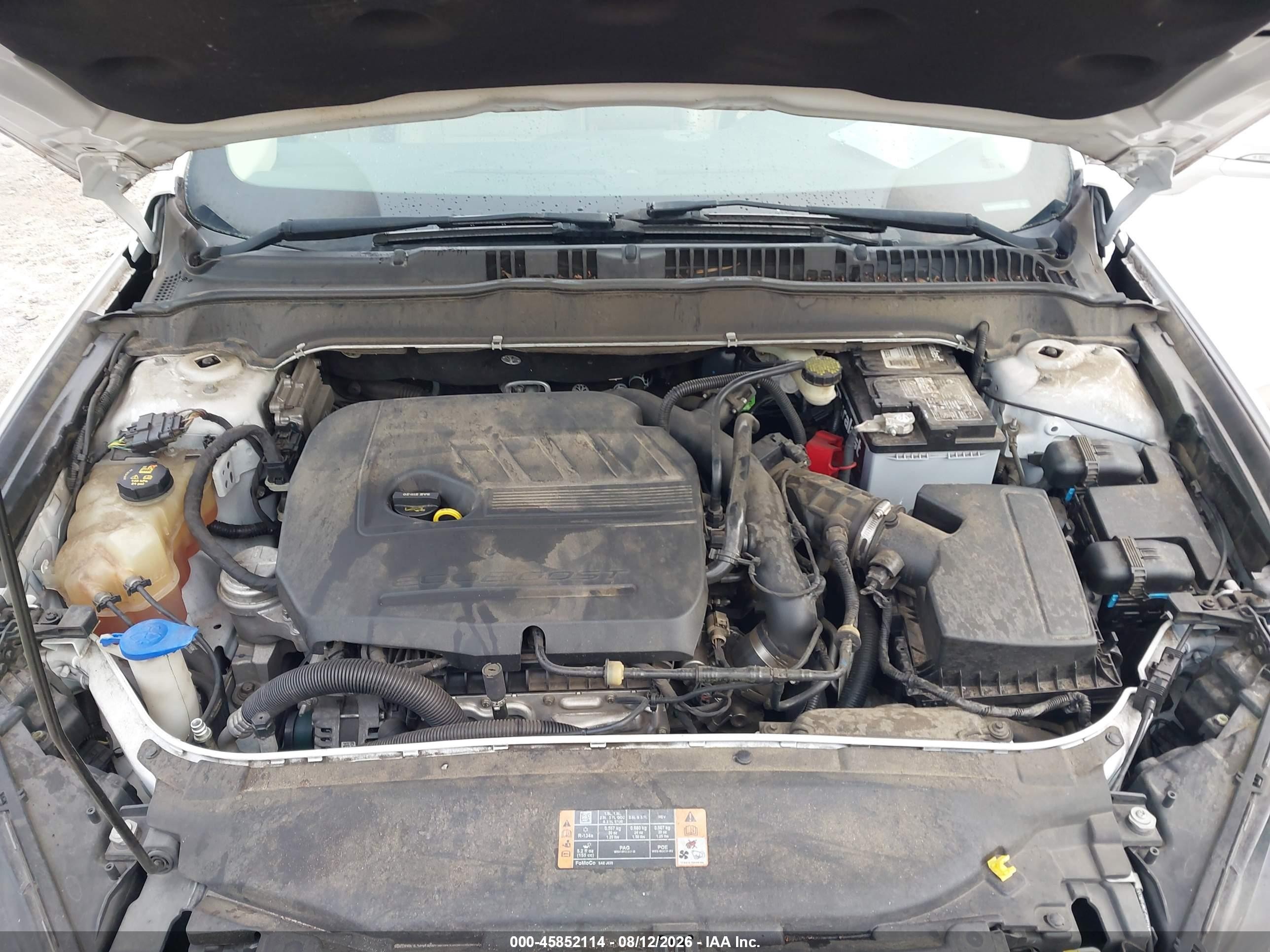 2015 Ford Fusion Se Белый vin: 1FA6P0HD4F5126389