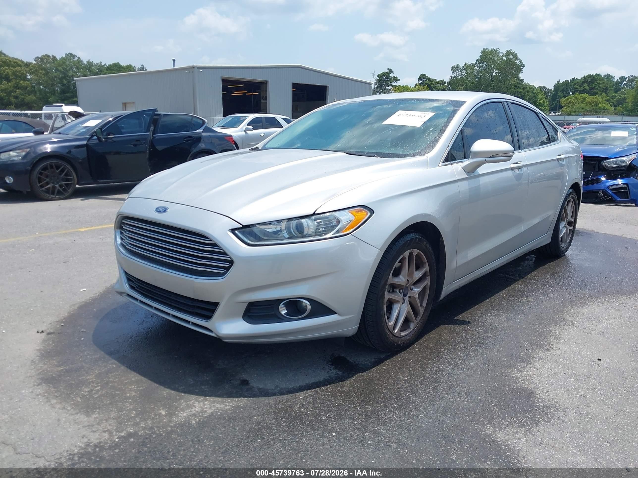 2015 Ford Fusion Se Silver vin: 1FA6P0HD4F5127106